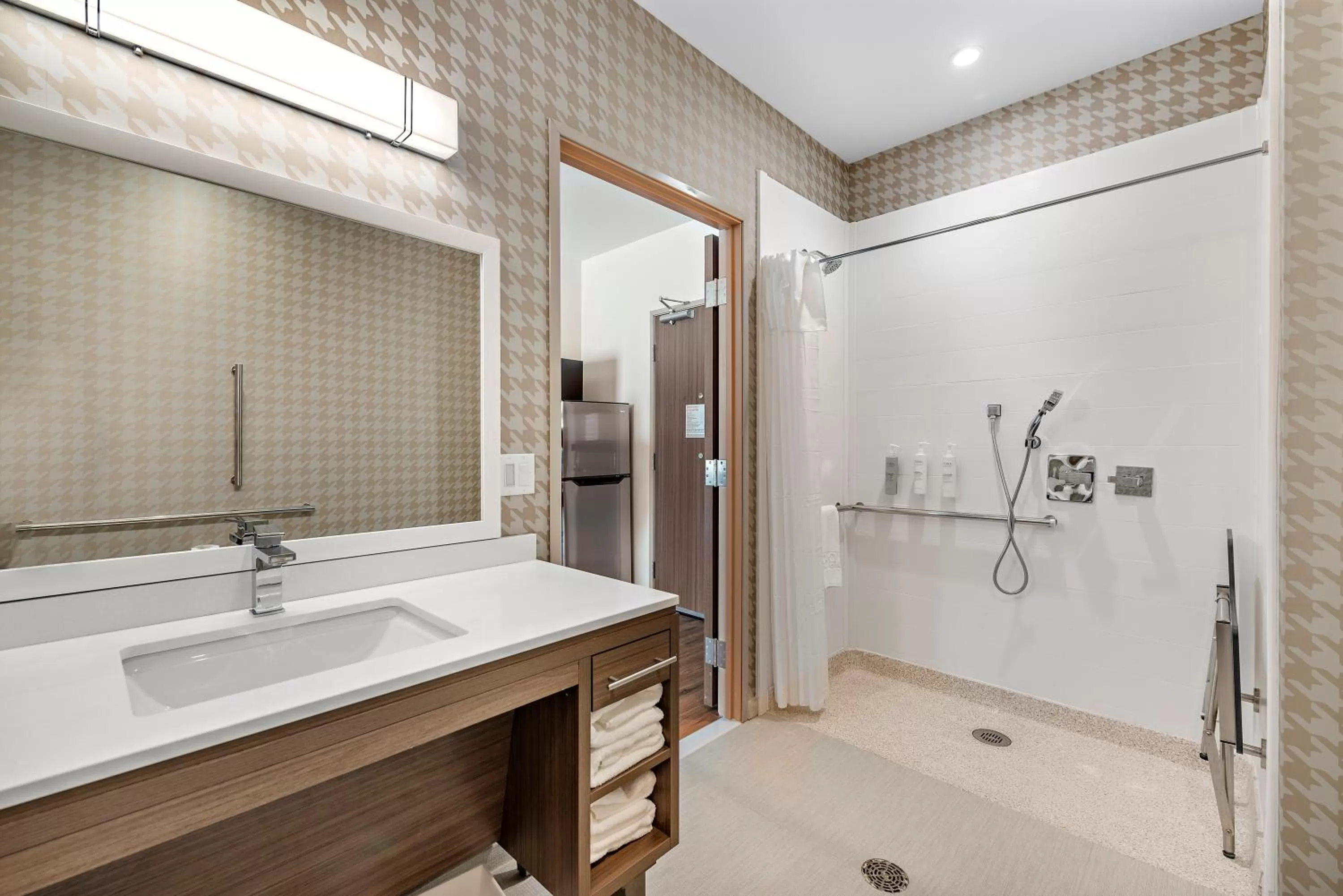Shower in Home2 Suites By Hilton San Bernardino