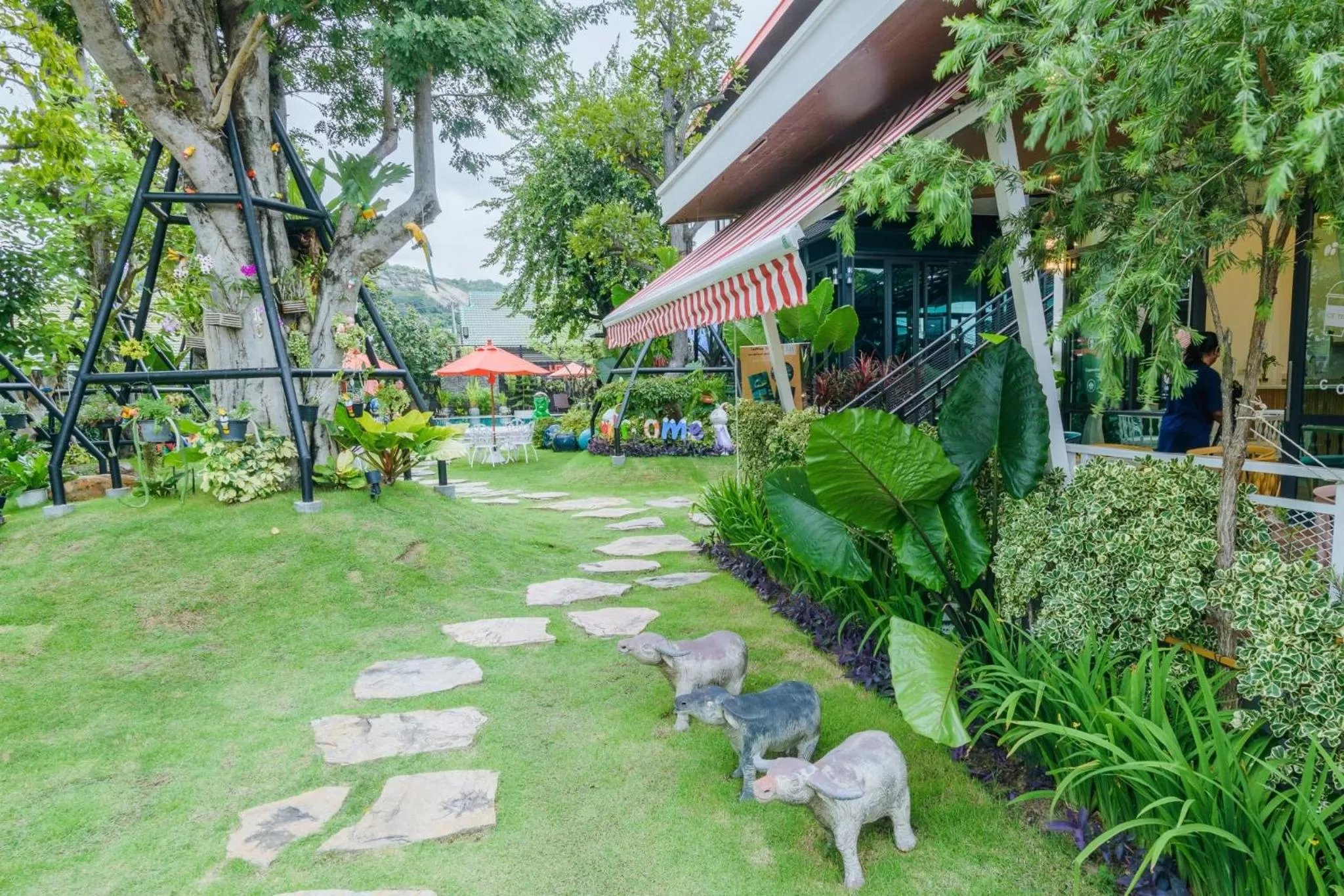 Garden view in UR The Private Huahin
