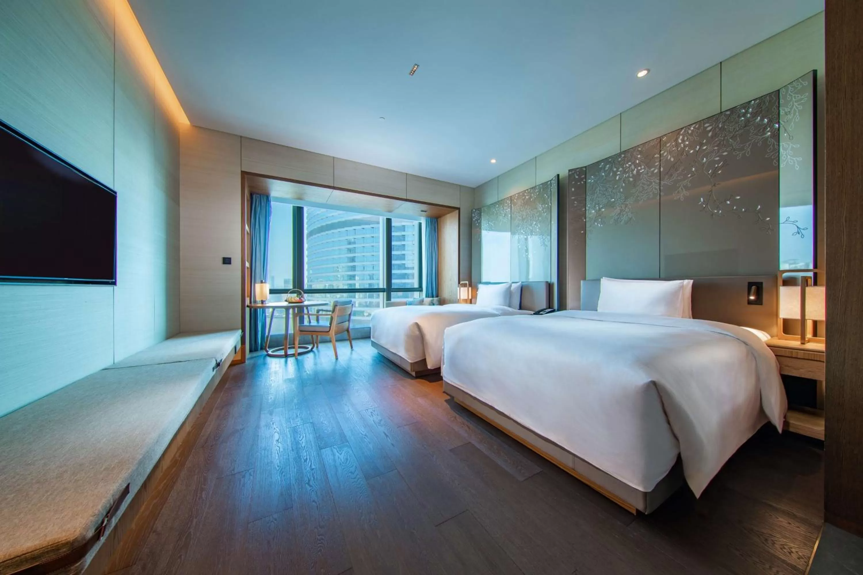 Bed in Conrad Guangzhou