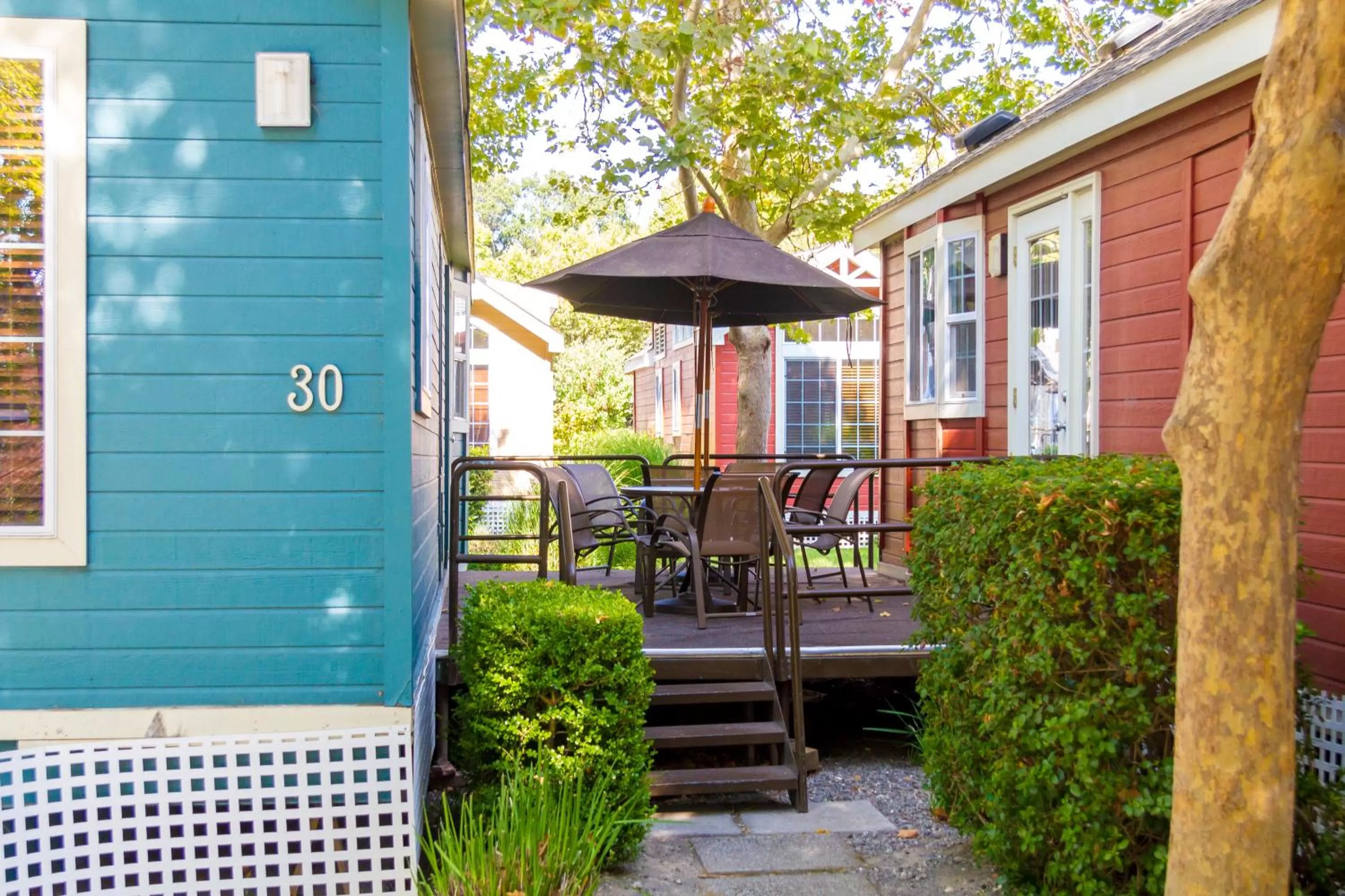 Balcony/Terrace in RiverPointe Napa Valley Resort