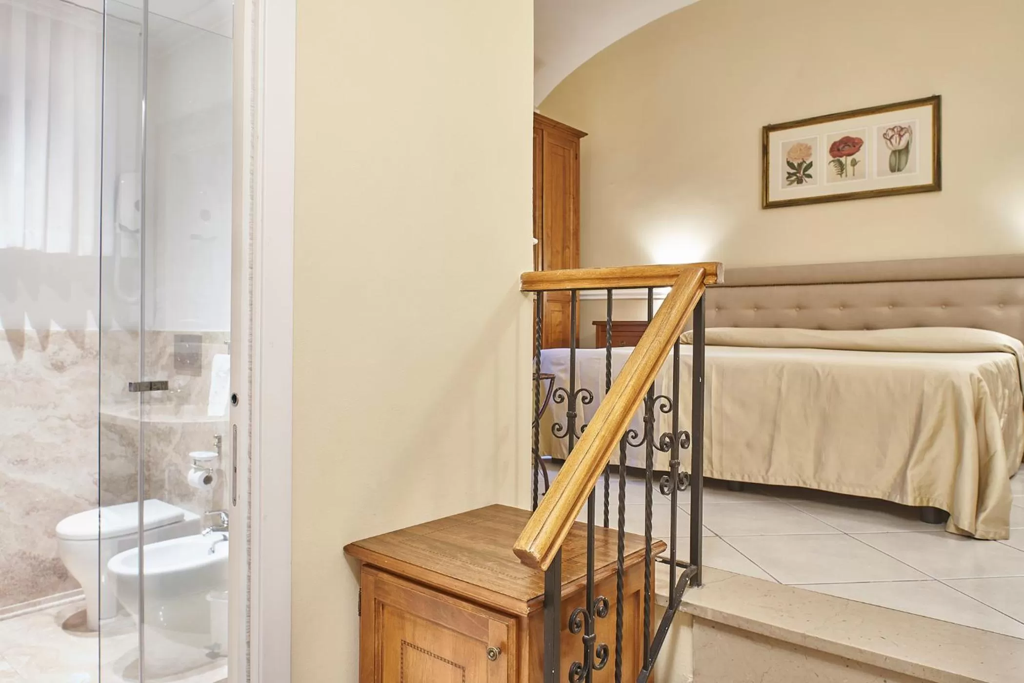 Photo of the whole room, Bed in Albergo Chiusarelli