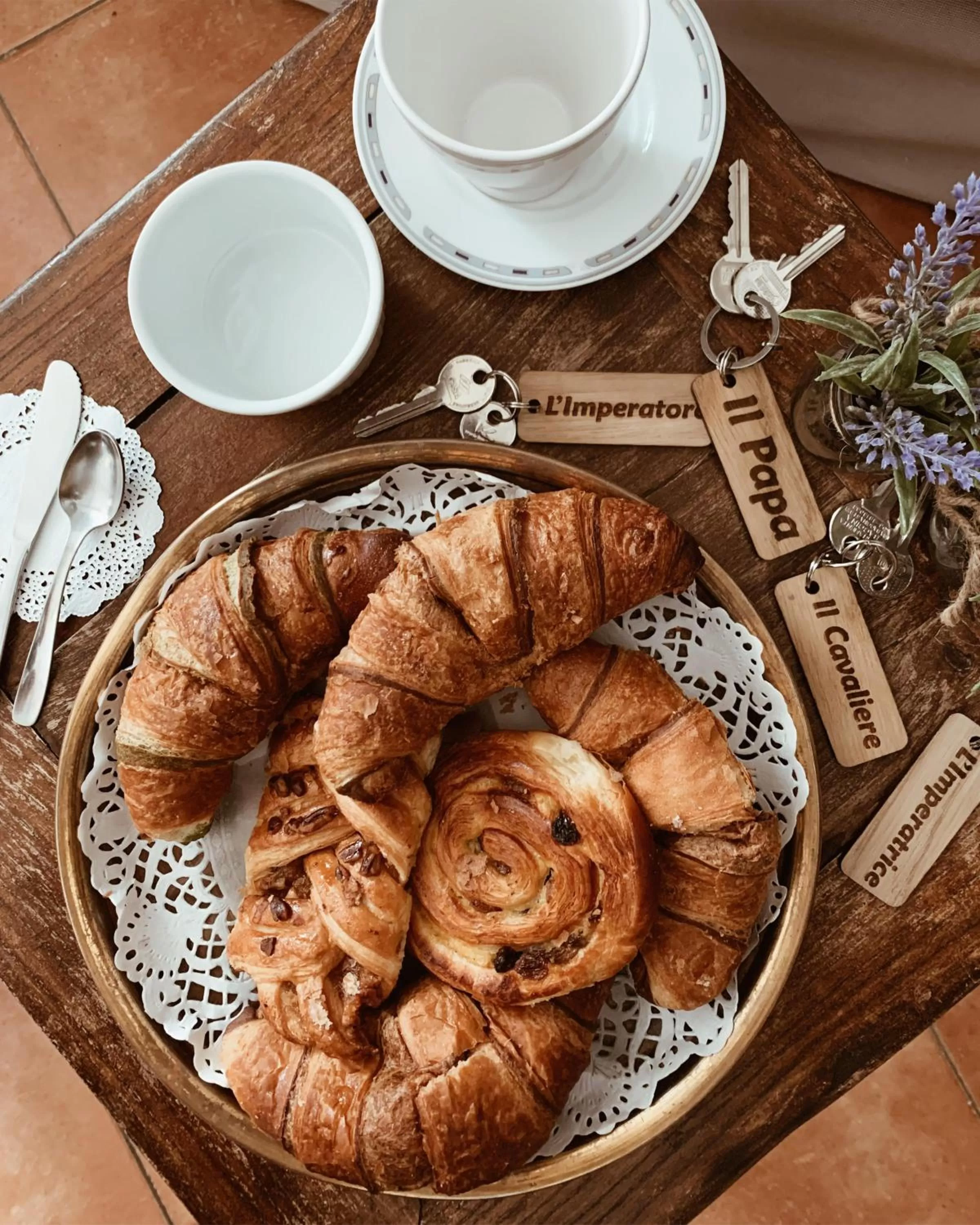 Food and drinks in Residenza Sciarra B&B