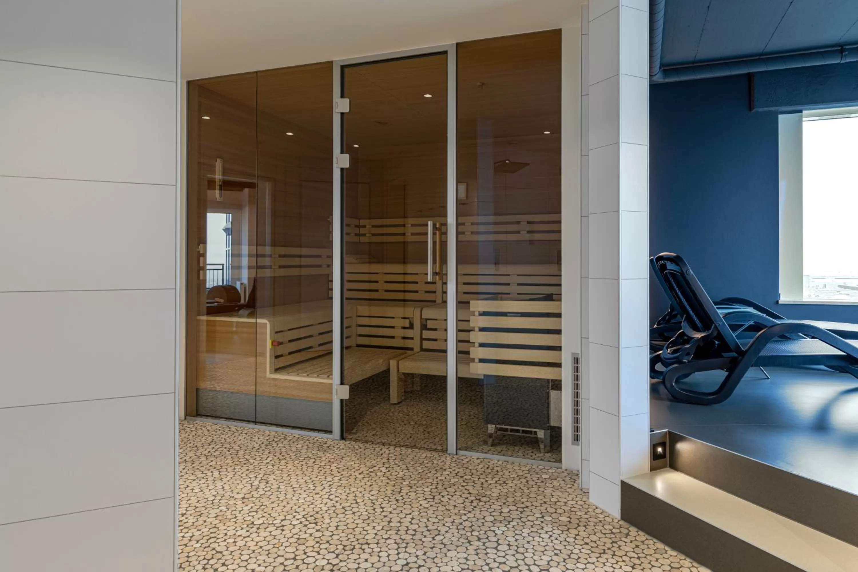 Sauna in Globana Airport Hotel