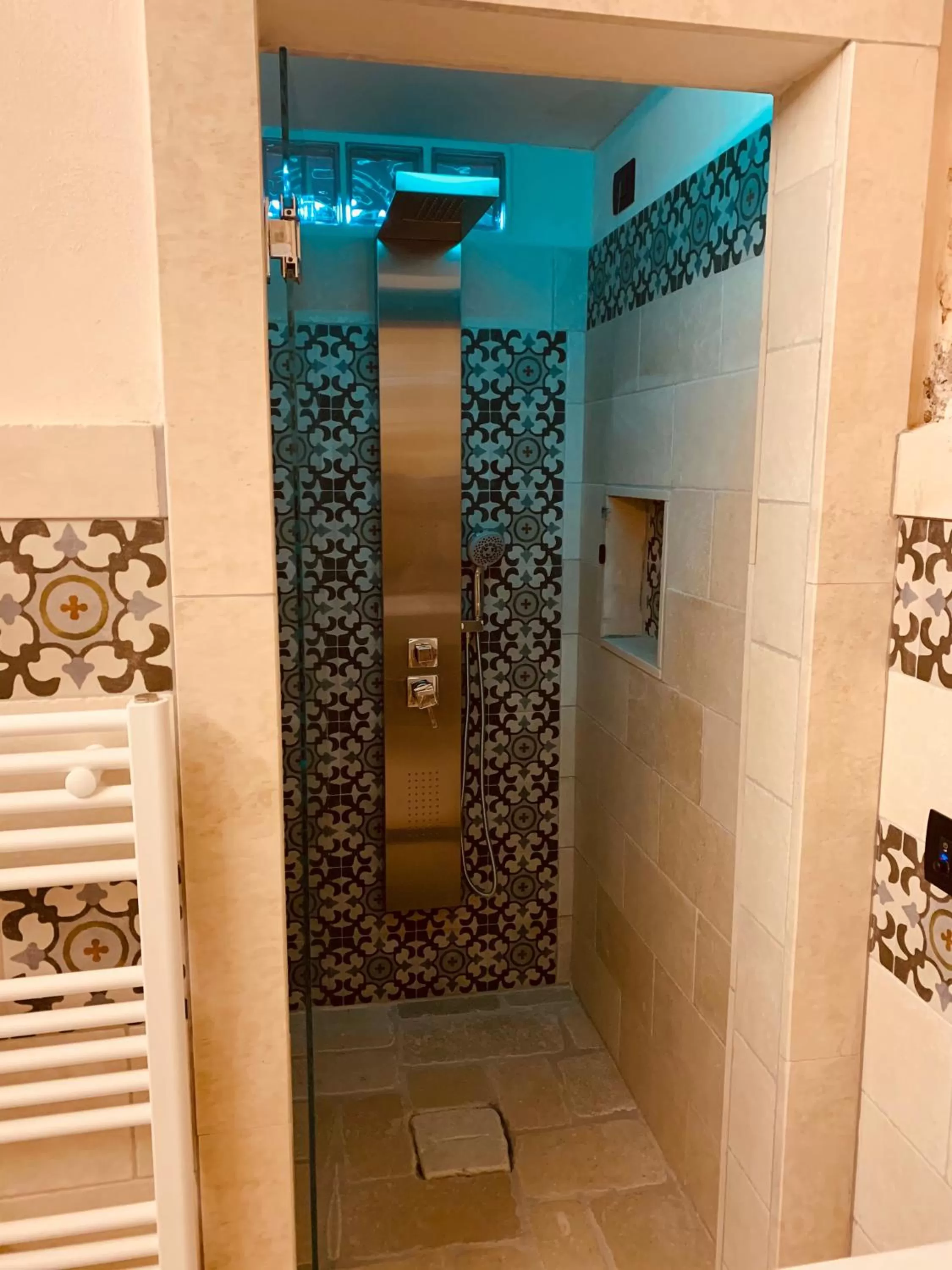 Shower in Masseria dei Monaci