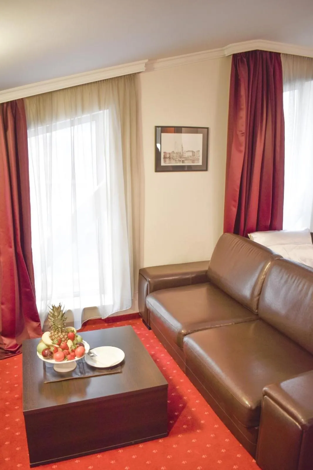 Living room in Hotel Hamburg