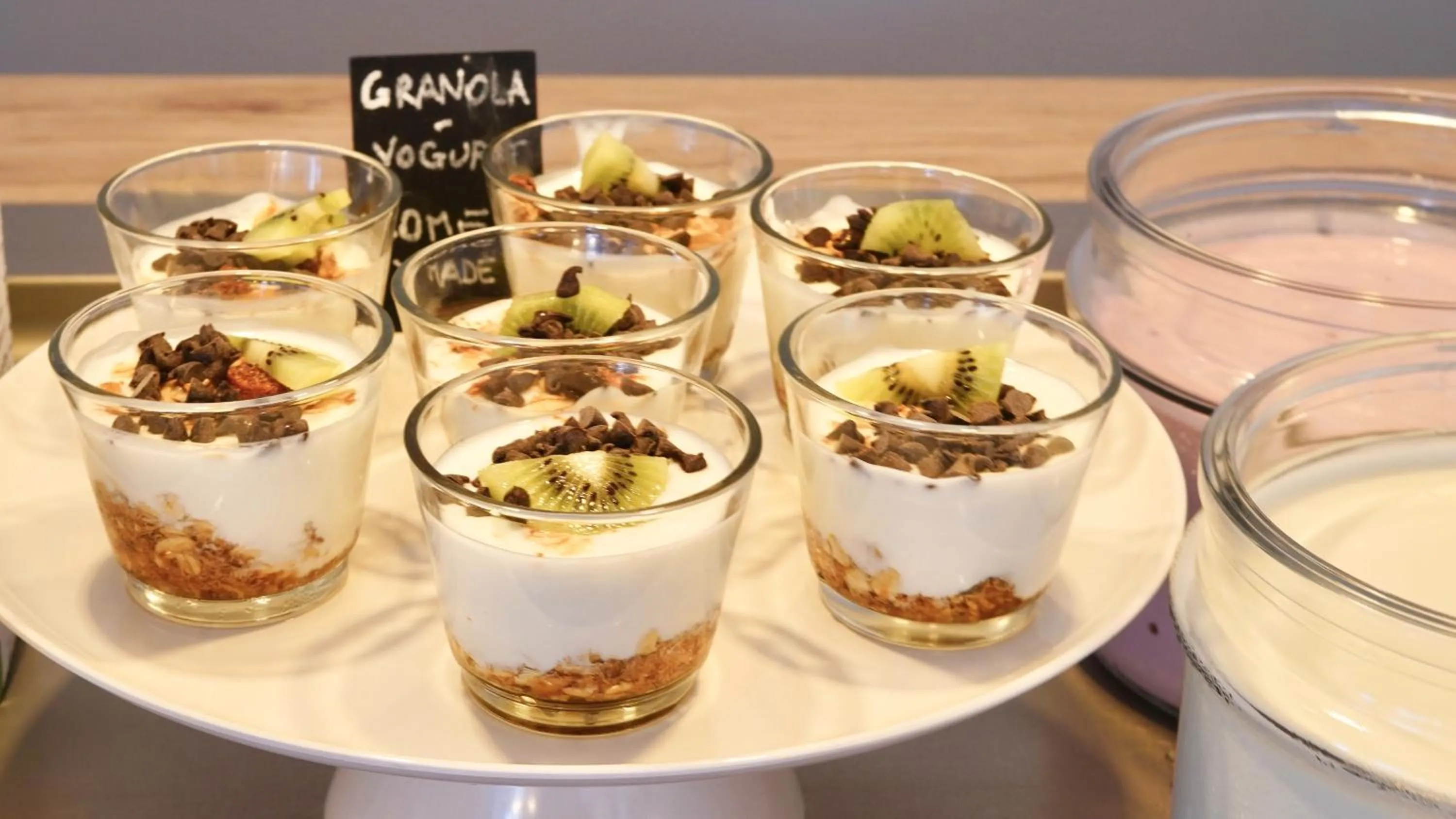 Continental breakfast in Hotel LaMorosa