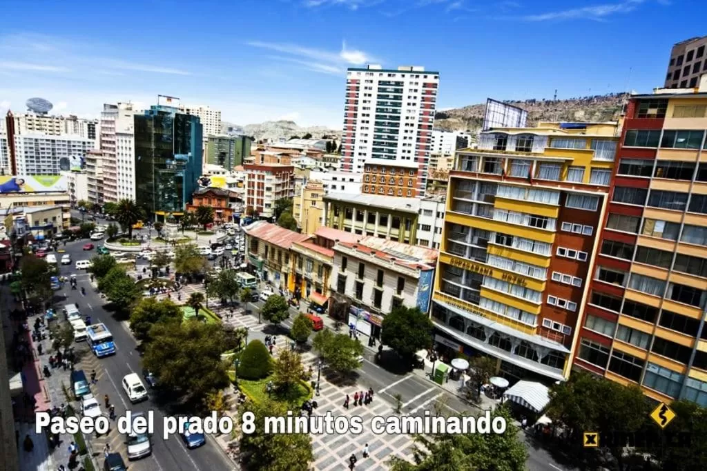 City view in Hotel Madrid