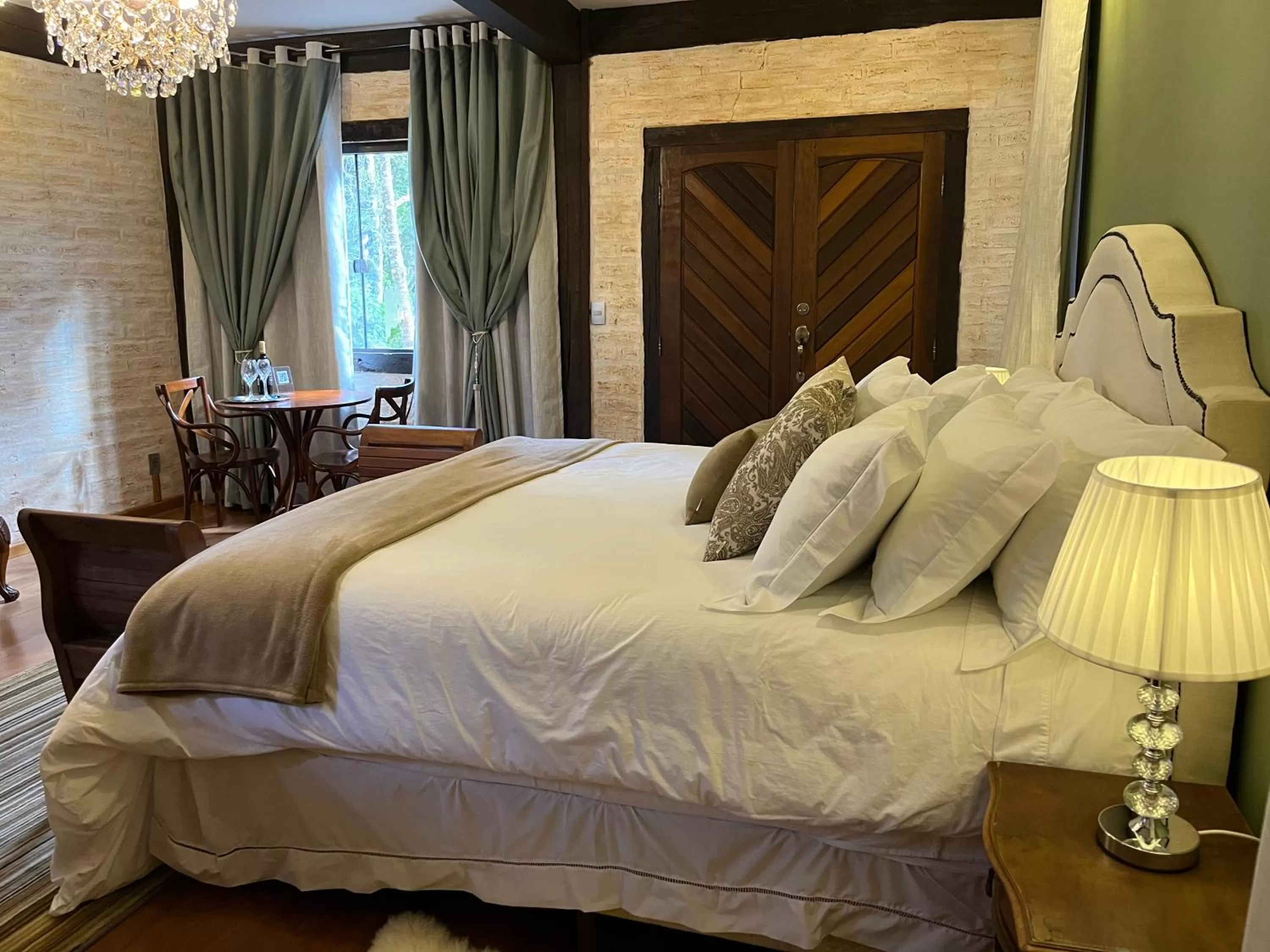 Bed in Pousada Dona Bendita