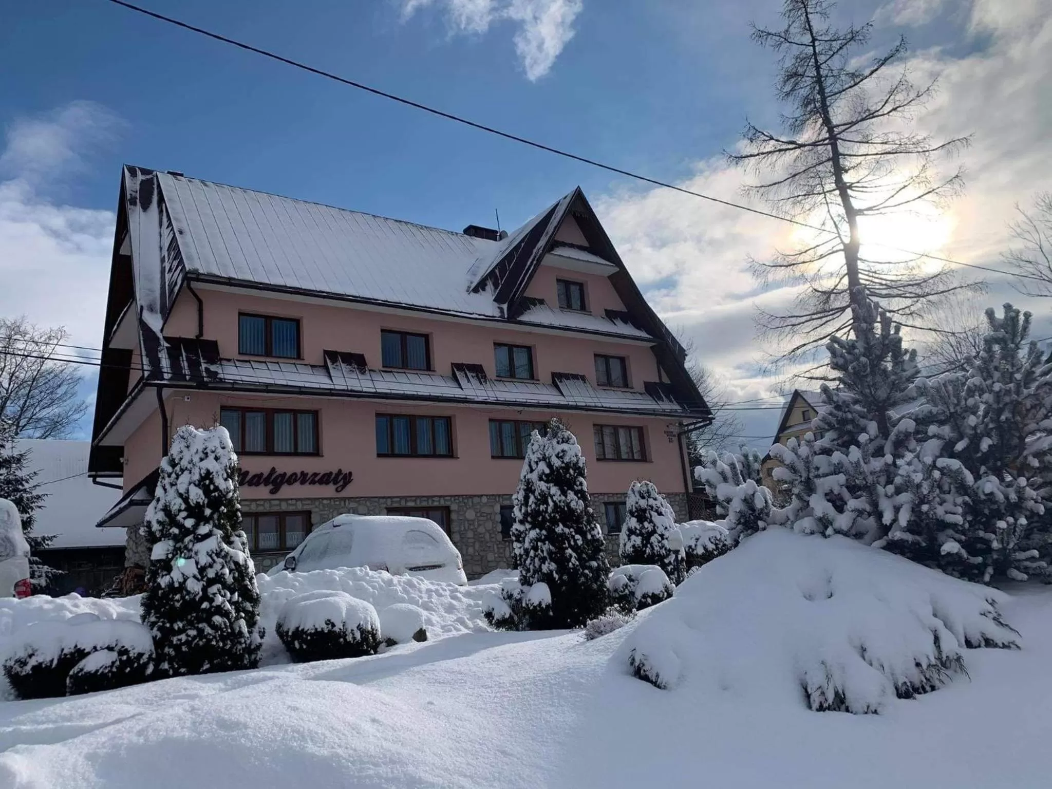 Property building in Pokoje Gościnne U Małgorzaty Jacuzzi & Sauna