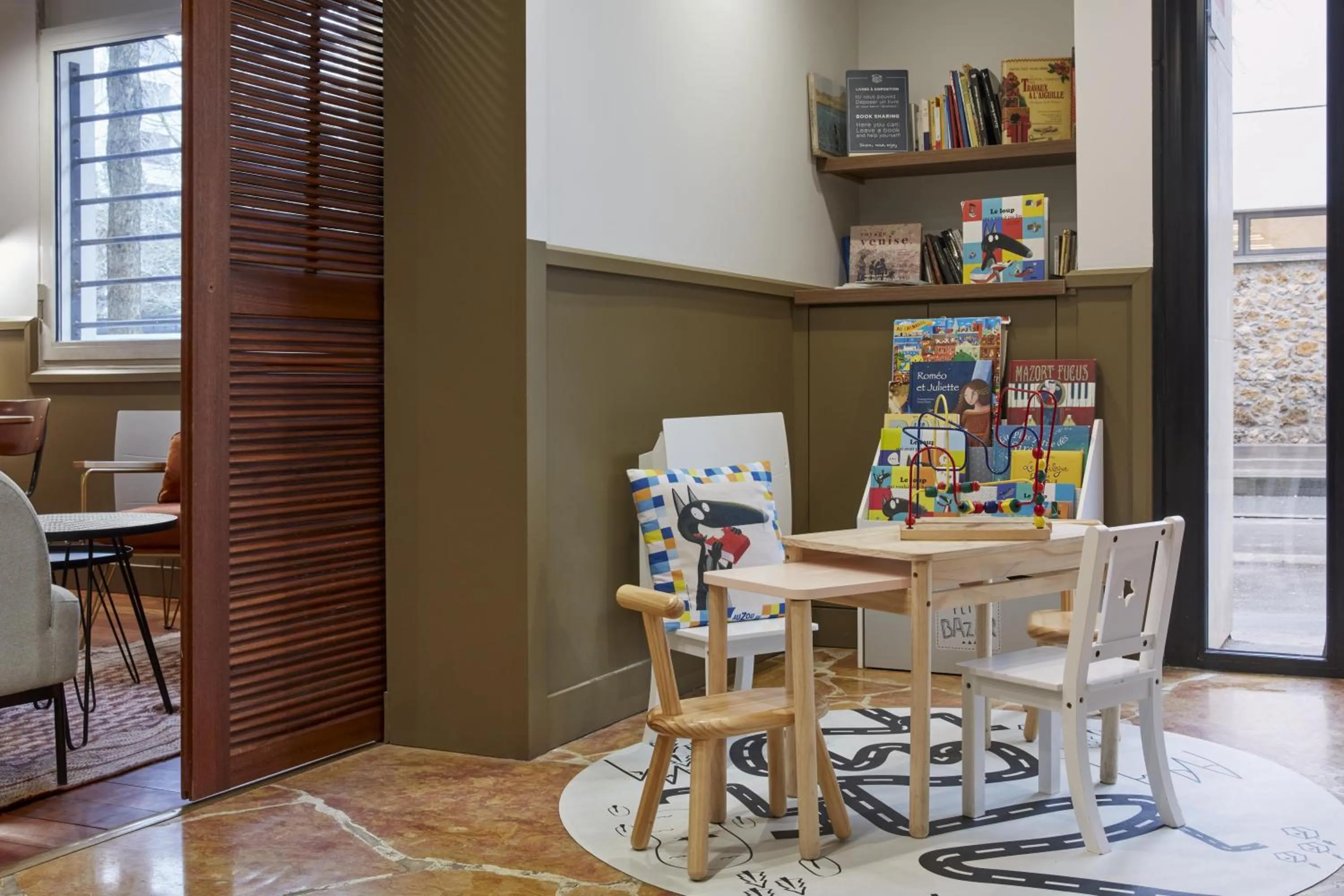 Kids's club in Aparthotel Adagio Paris Buttes Chaumont