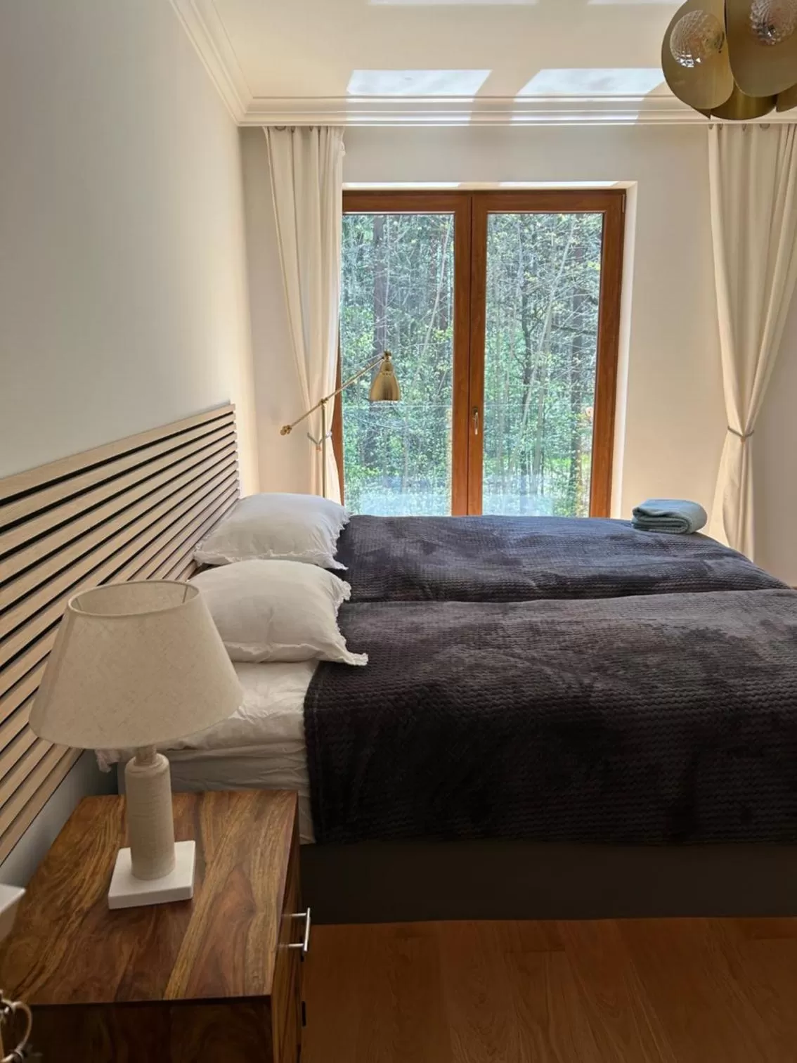Bed in Leśna Residence & SPA