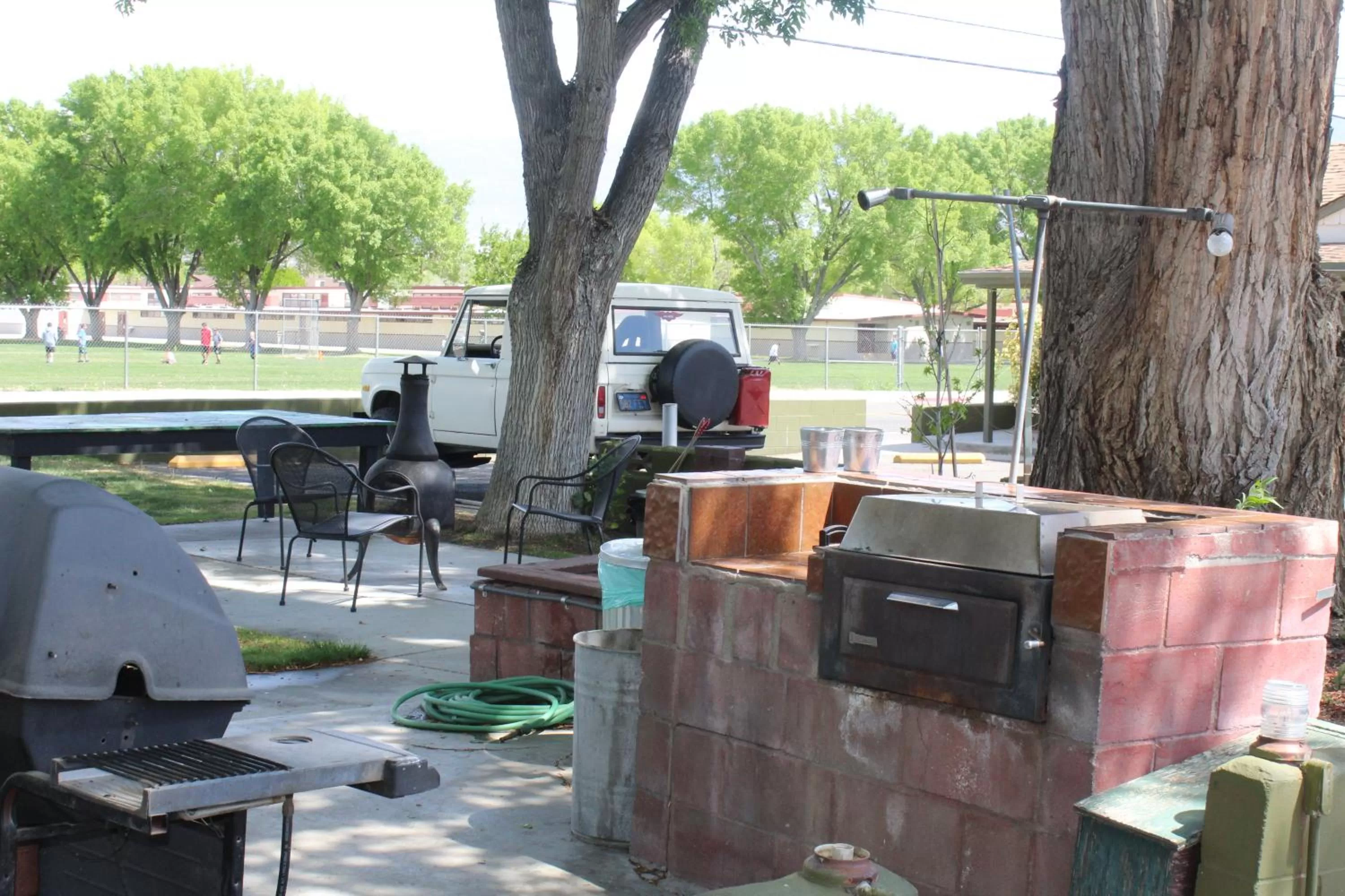 BBQ facilities in Trees Motel