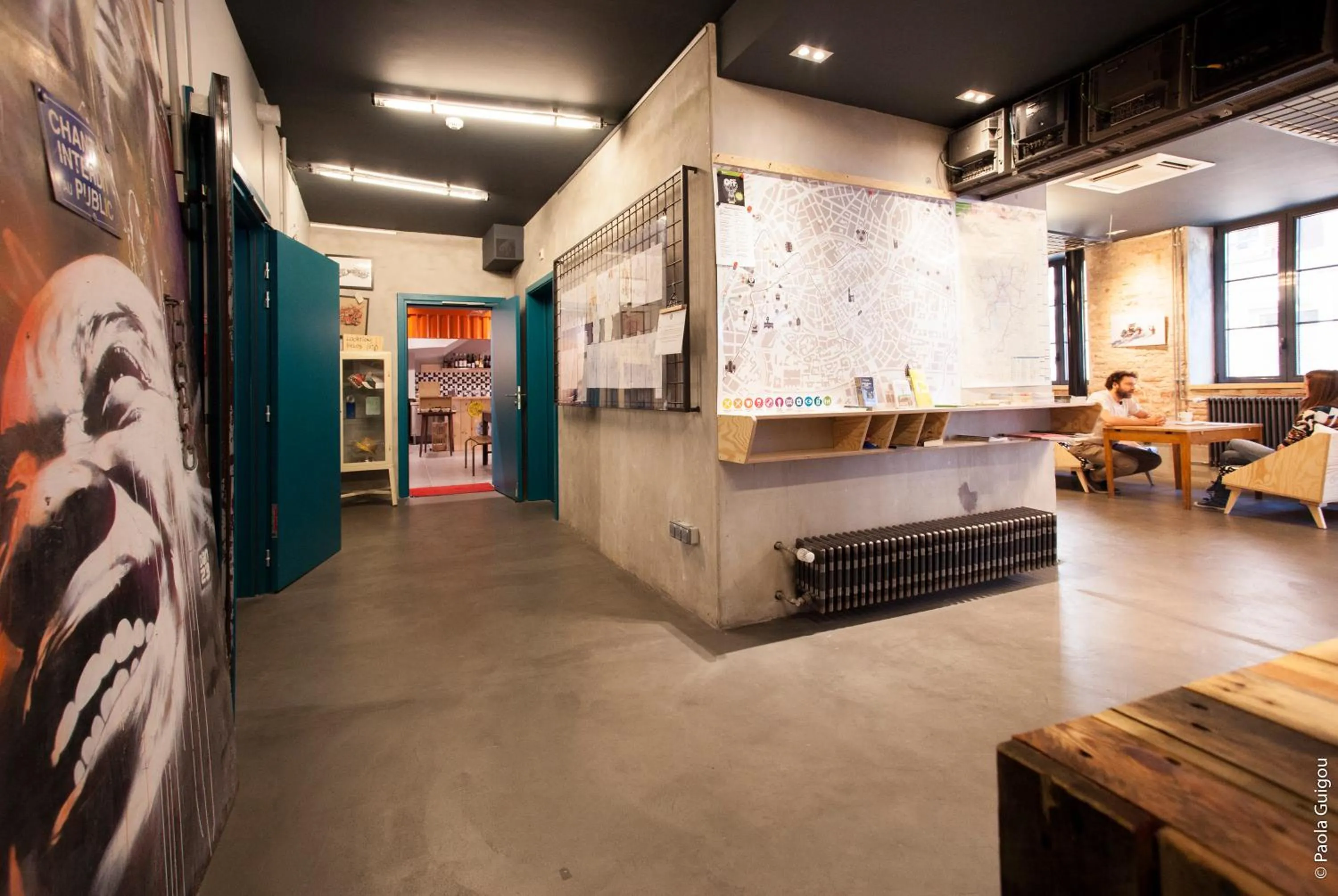 Lobby or reception in Hôtel Graffalgar