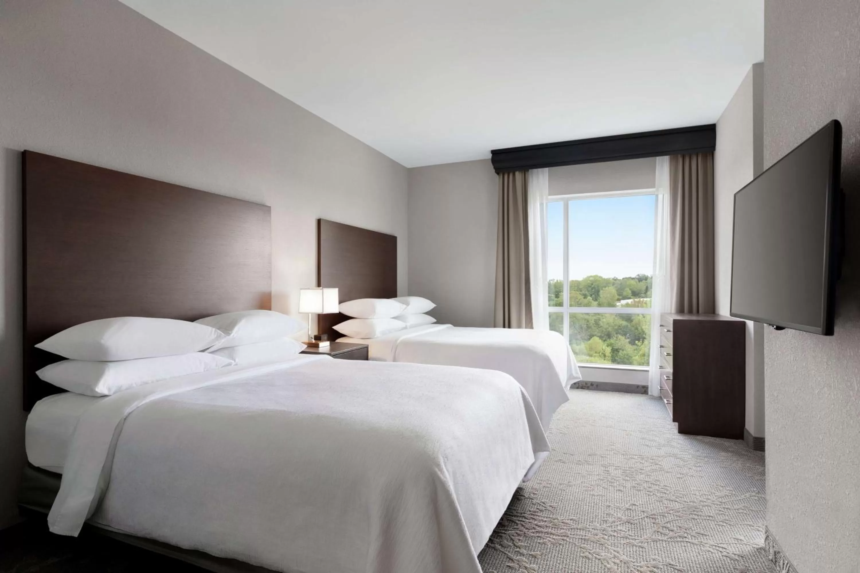 Bedroom, Bed in Embassy Suites Charlotte/Ayrsley