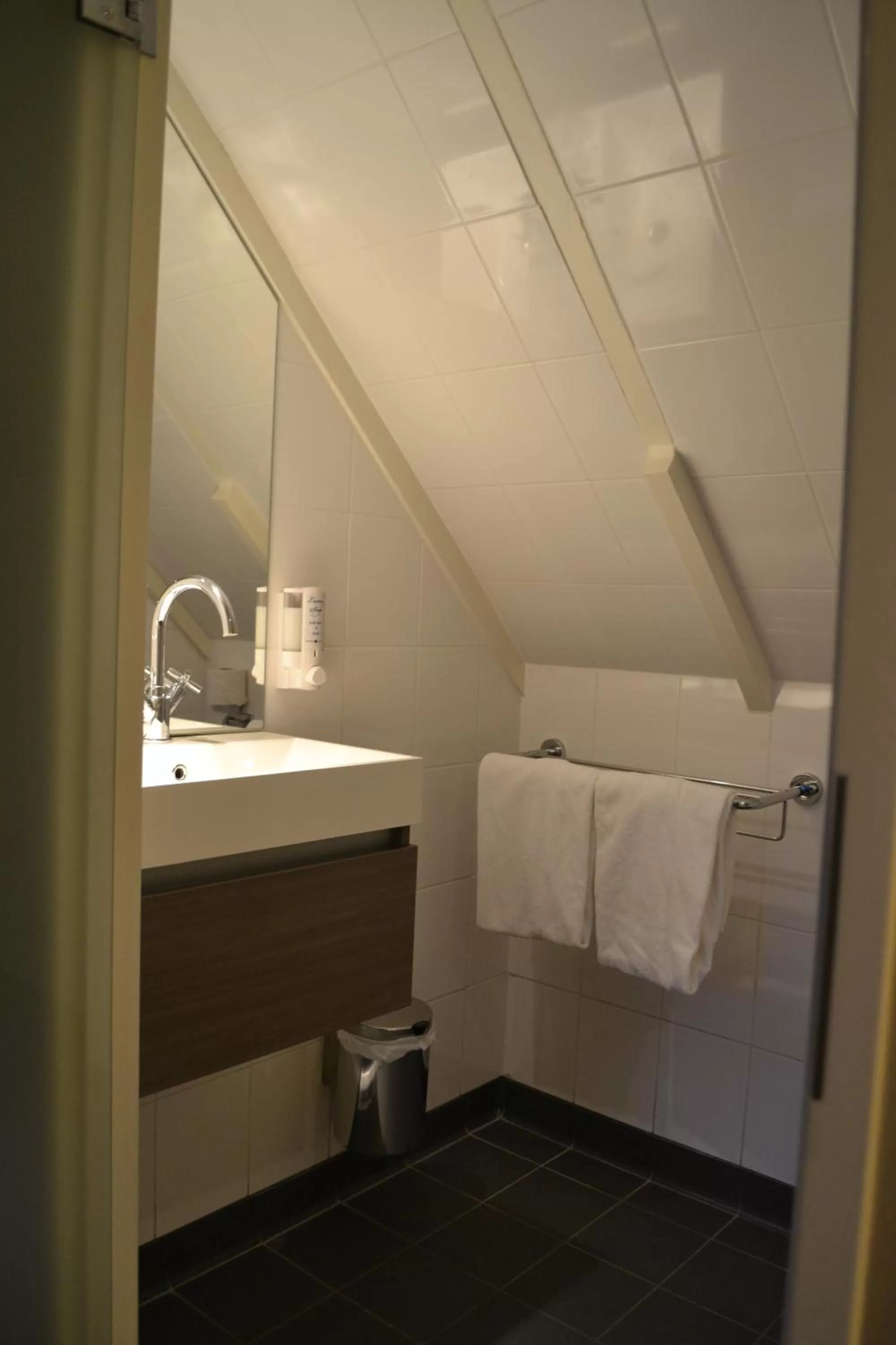 Bathroom, Bed in Fletcher Hotel Het Veluwse Bos
