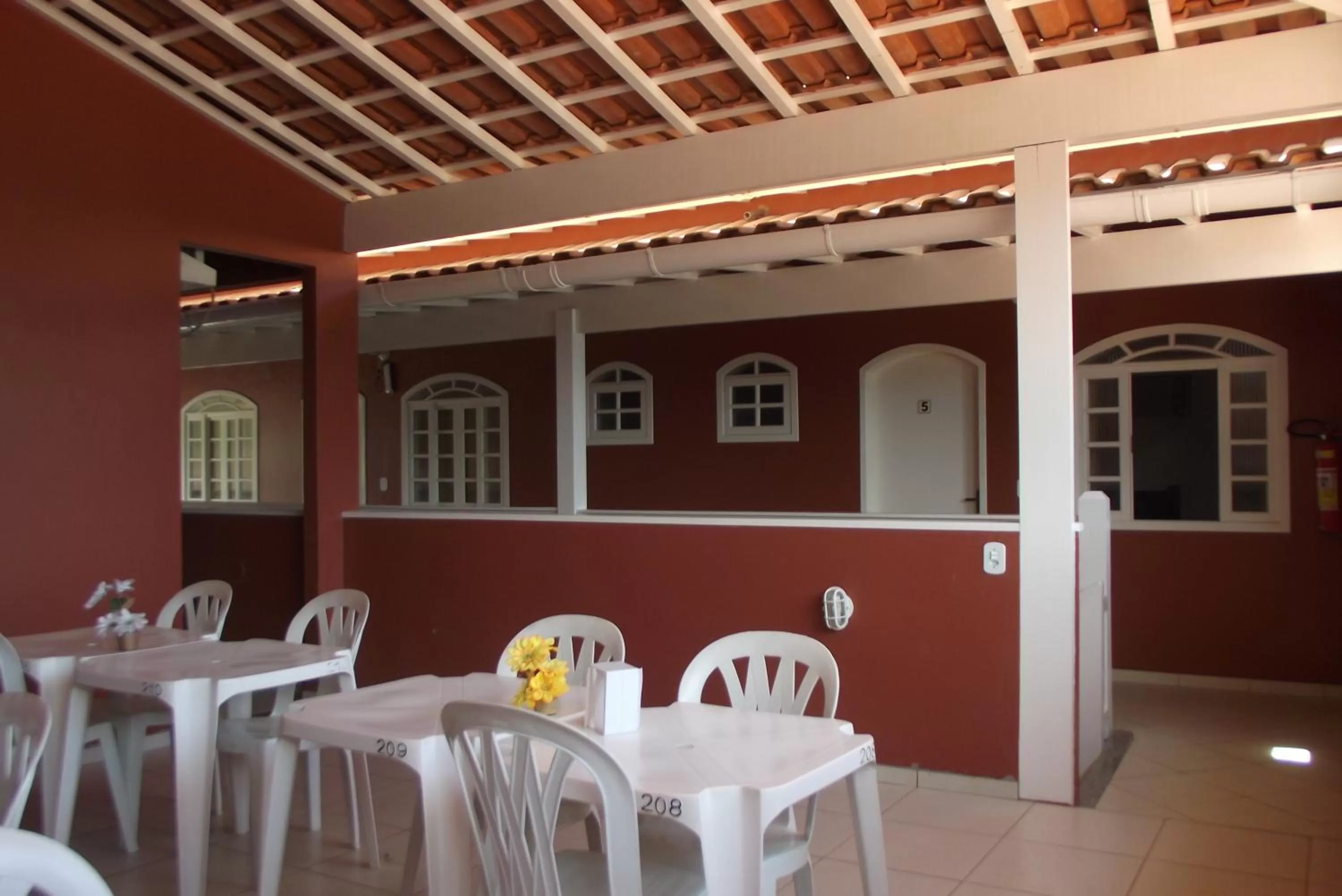 Balcony/Terrace in Pousada Xodó da Praia