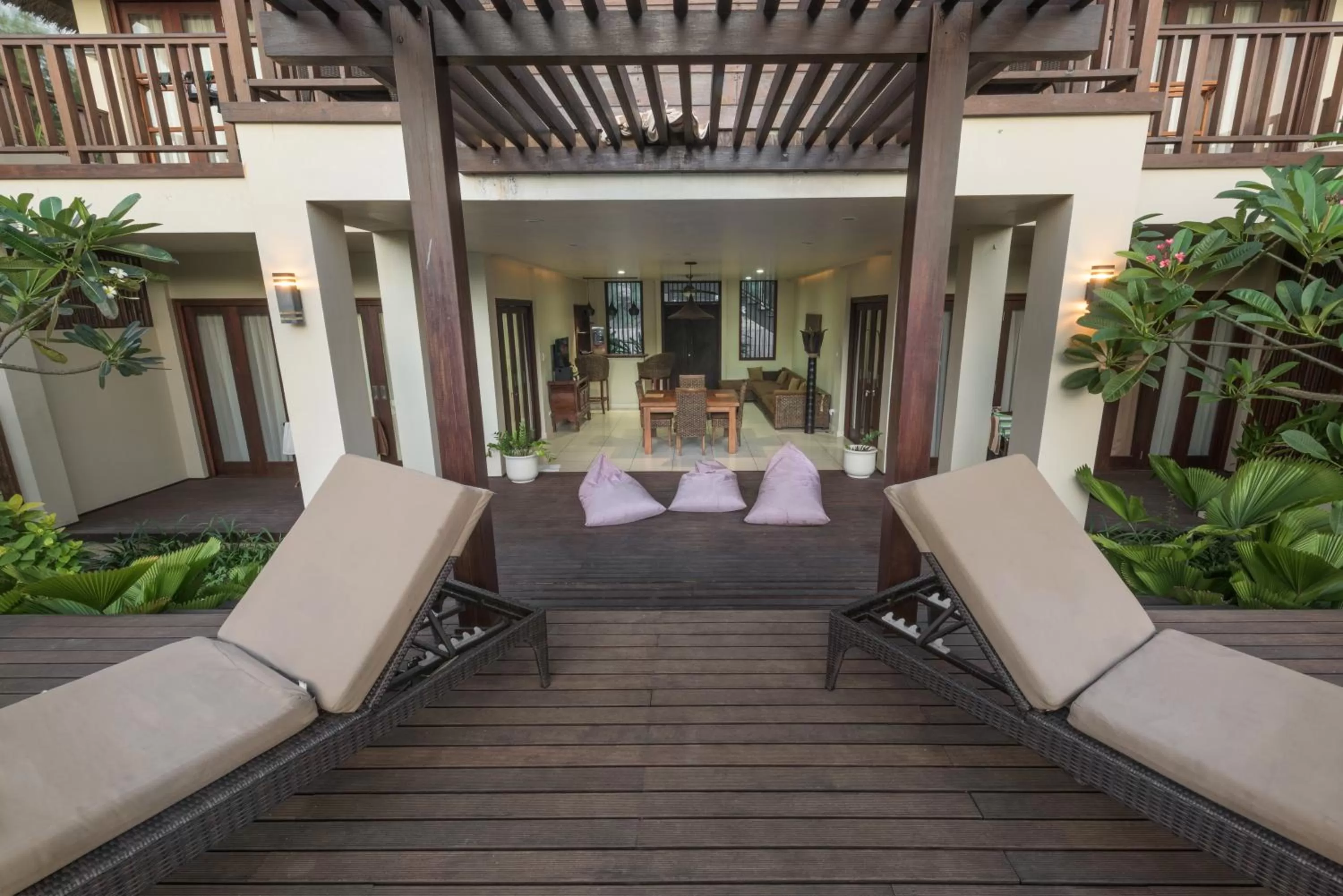 Patio in Mala Garden Resort and Spa