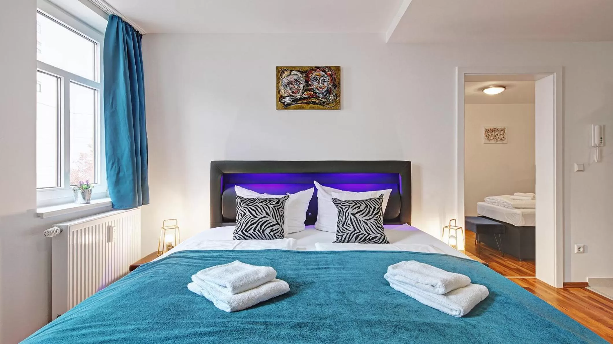 Bed in Boutique-Hotel Kronenstuben