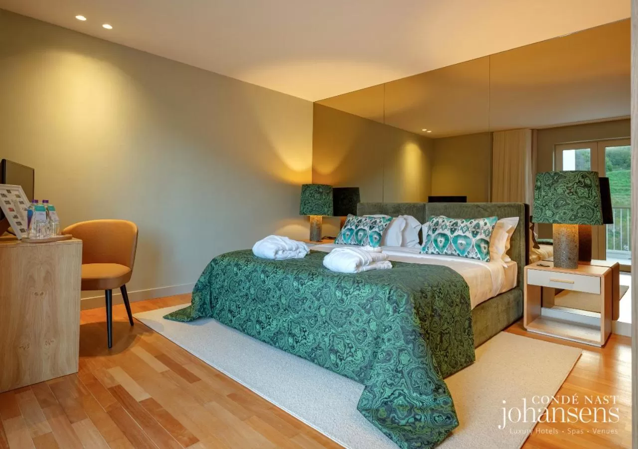 Bedroom, Bed in Pure Monchique Hotel - Villa Termal Spa Resort - by Unlock Hotels