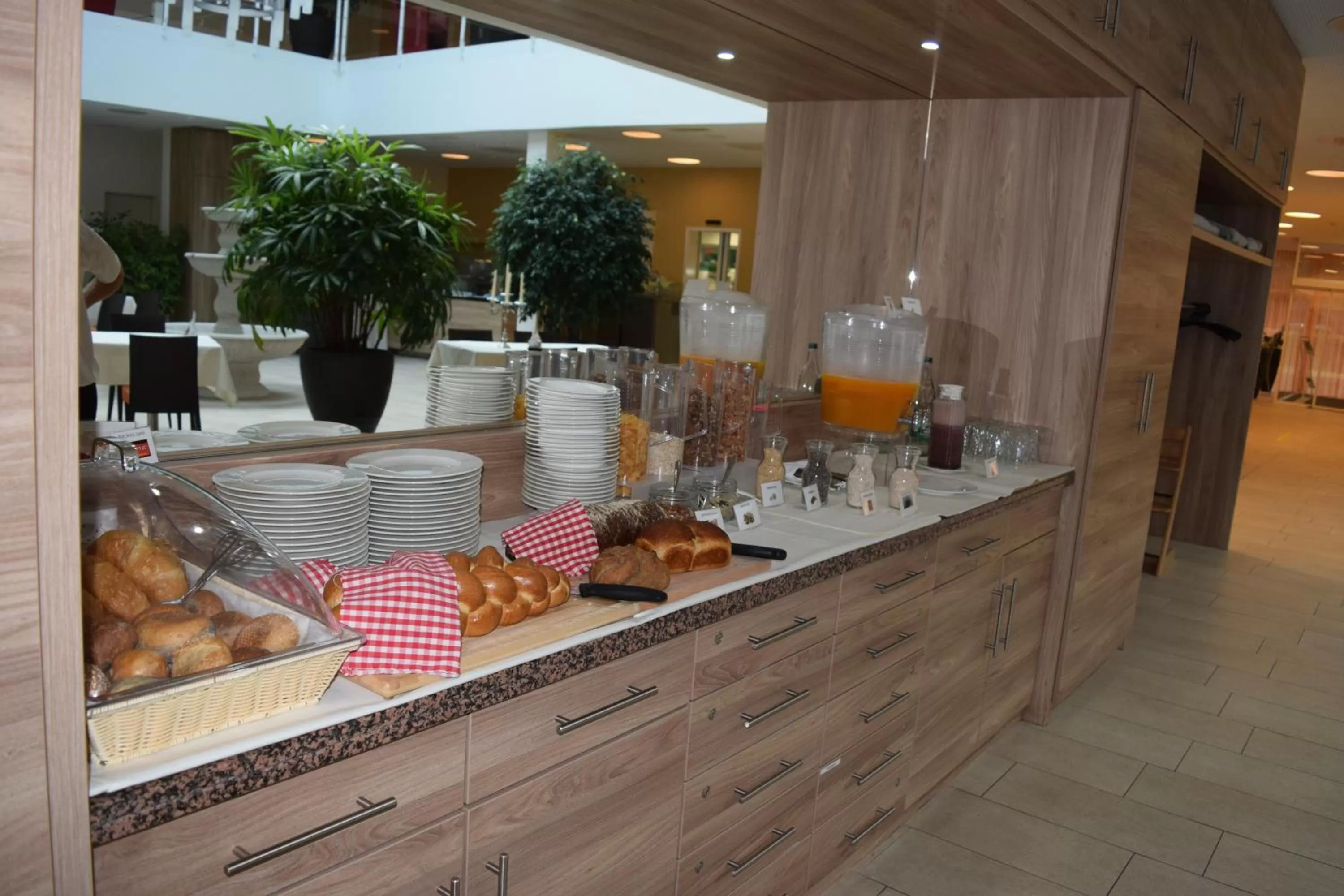 Breakfast in Hotel Restaurant Sokrates