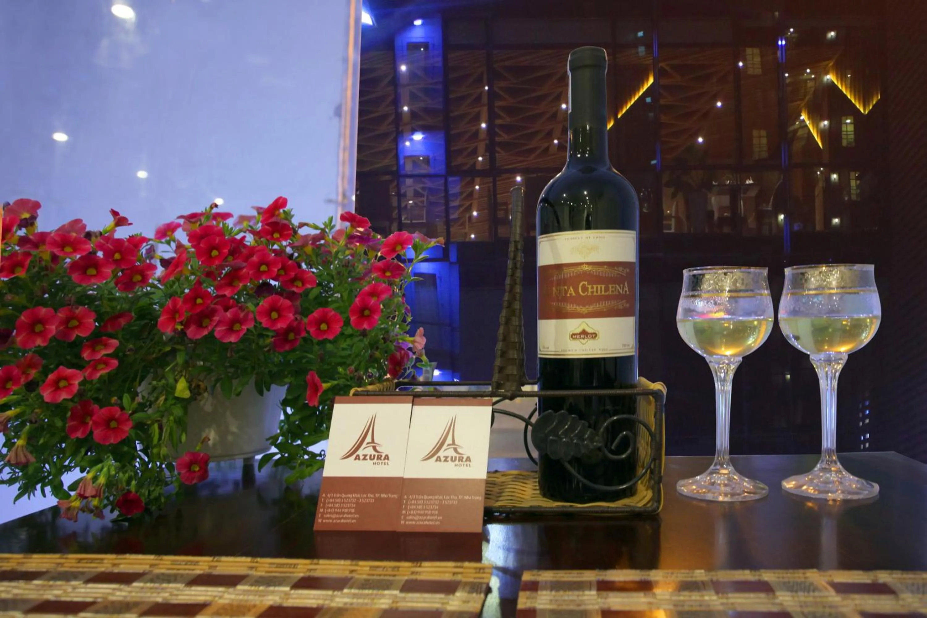 Lounge or bar in Azura Hotel