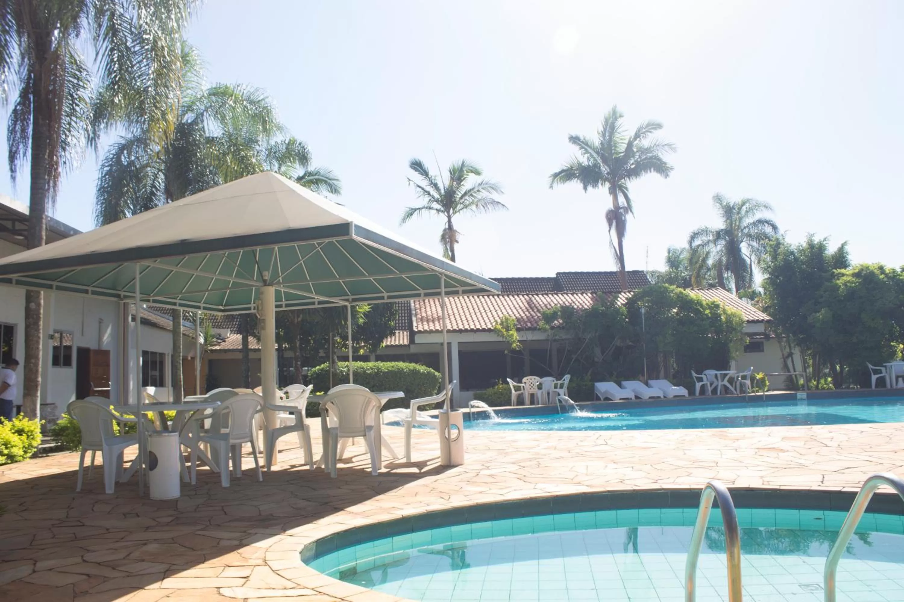 Pool view in Rio Claro Plaza Hotel