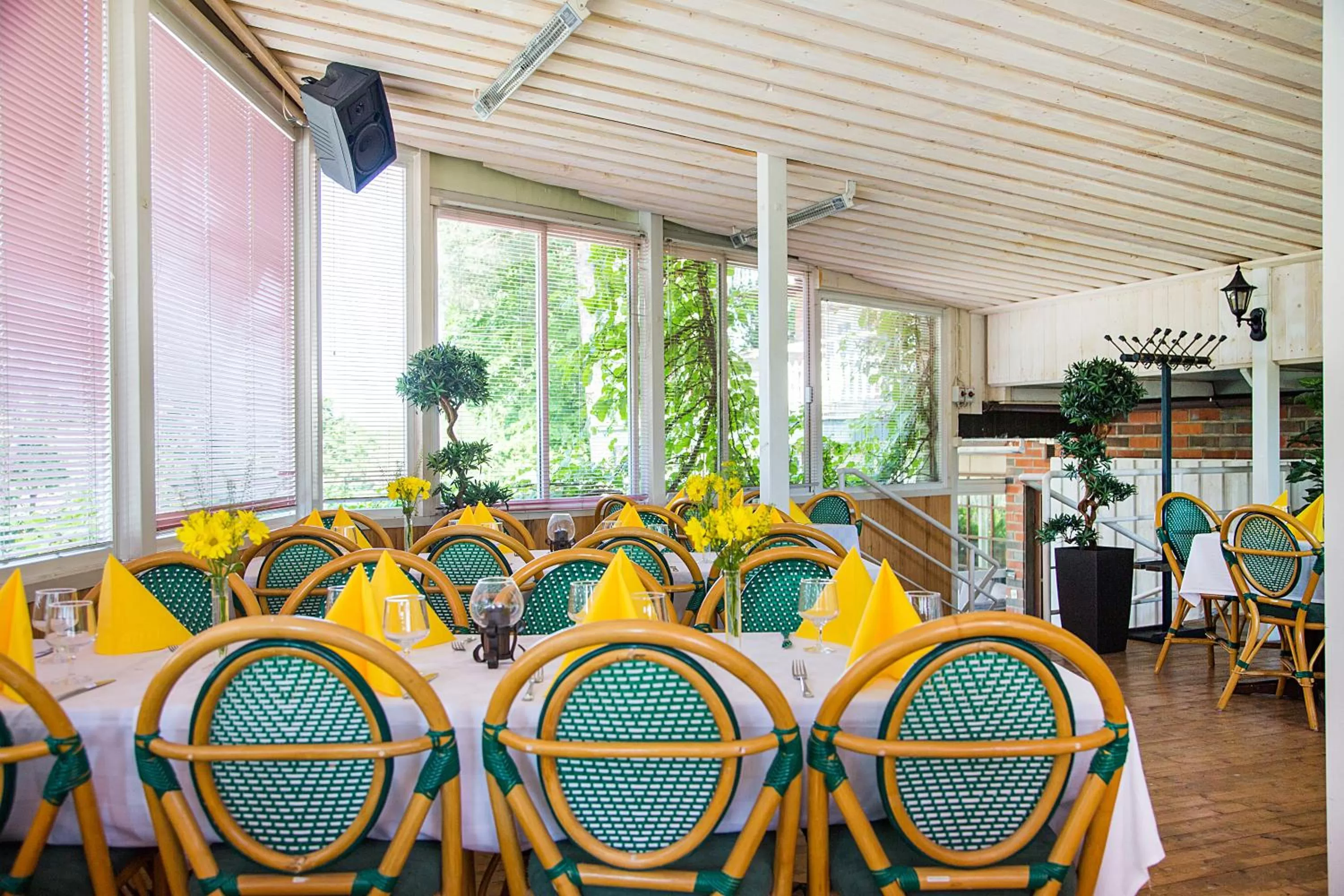 Patio in Hotelli-Ravintola Gasthaus Lohja