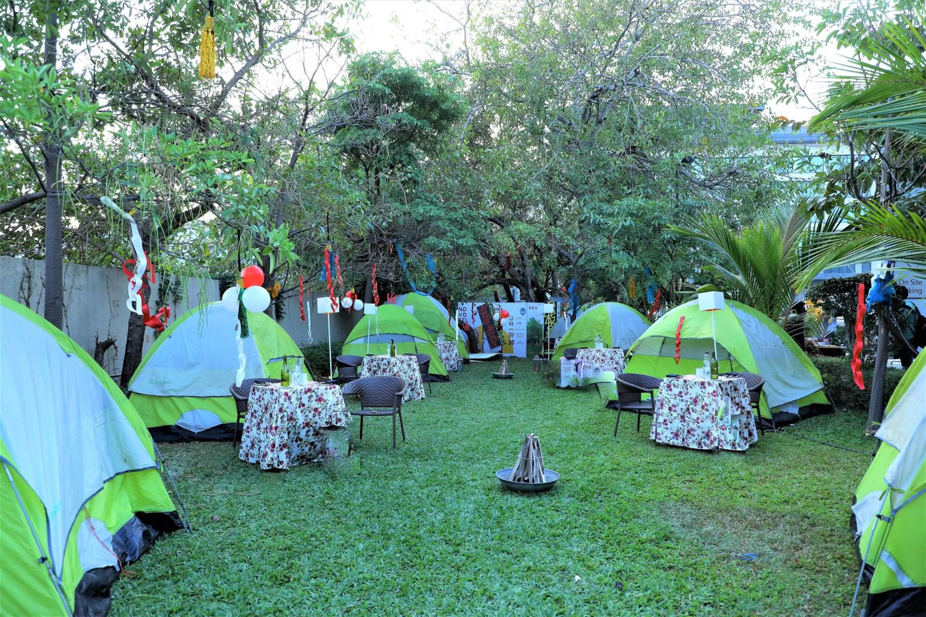 Garden in Novotel Chennai OMR