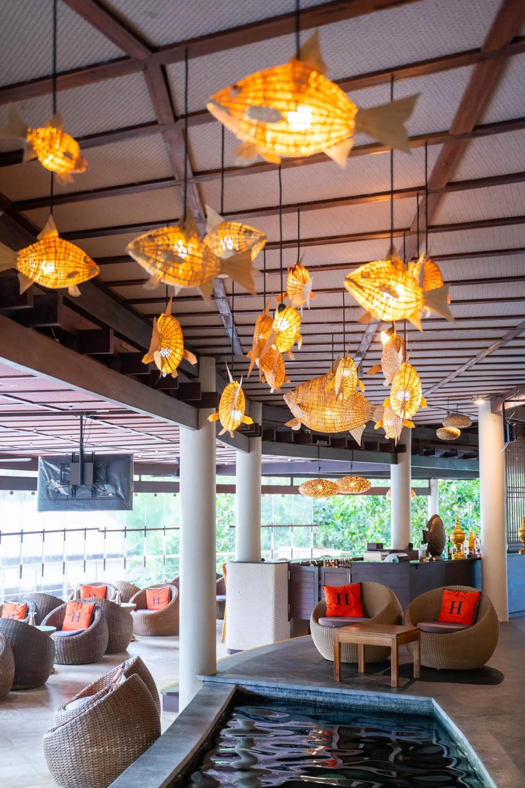 Lounge or bar in The Haven Khao Lak