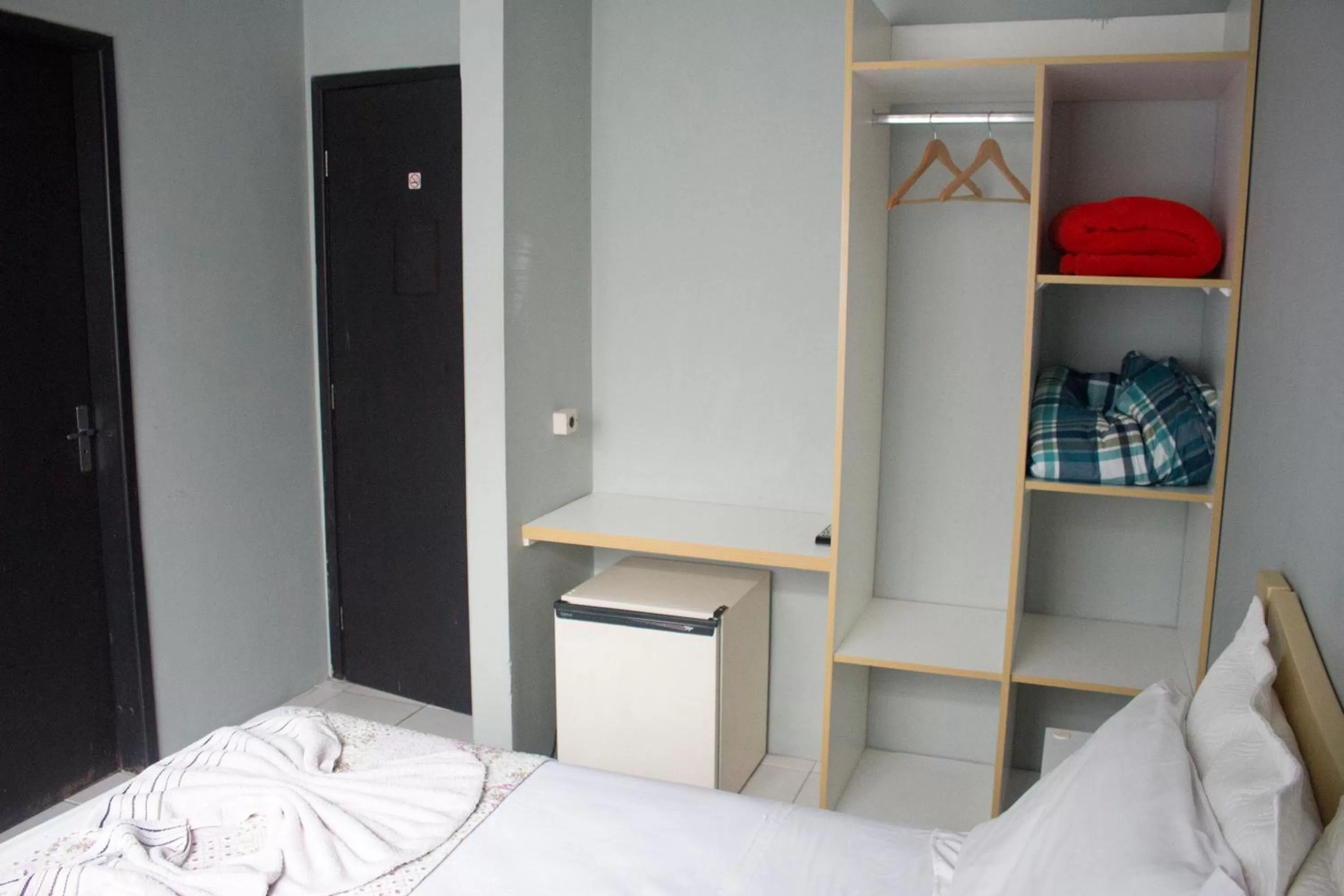 Bed in Hotel Dois Irmãos