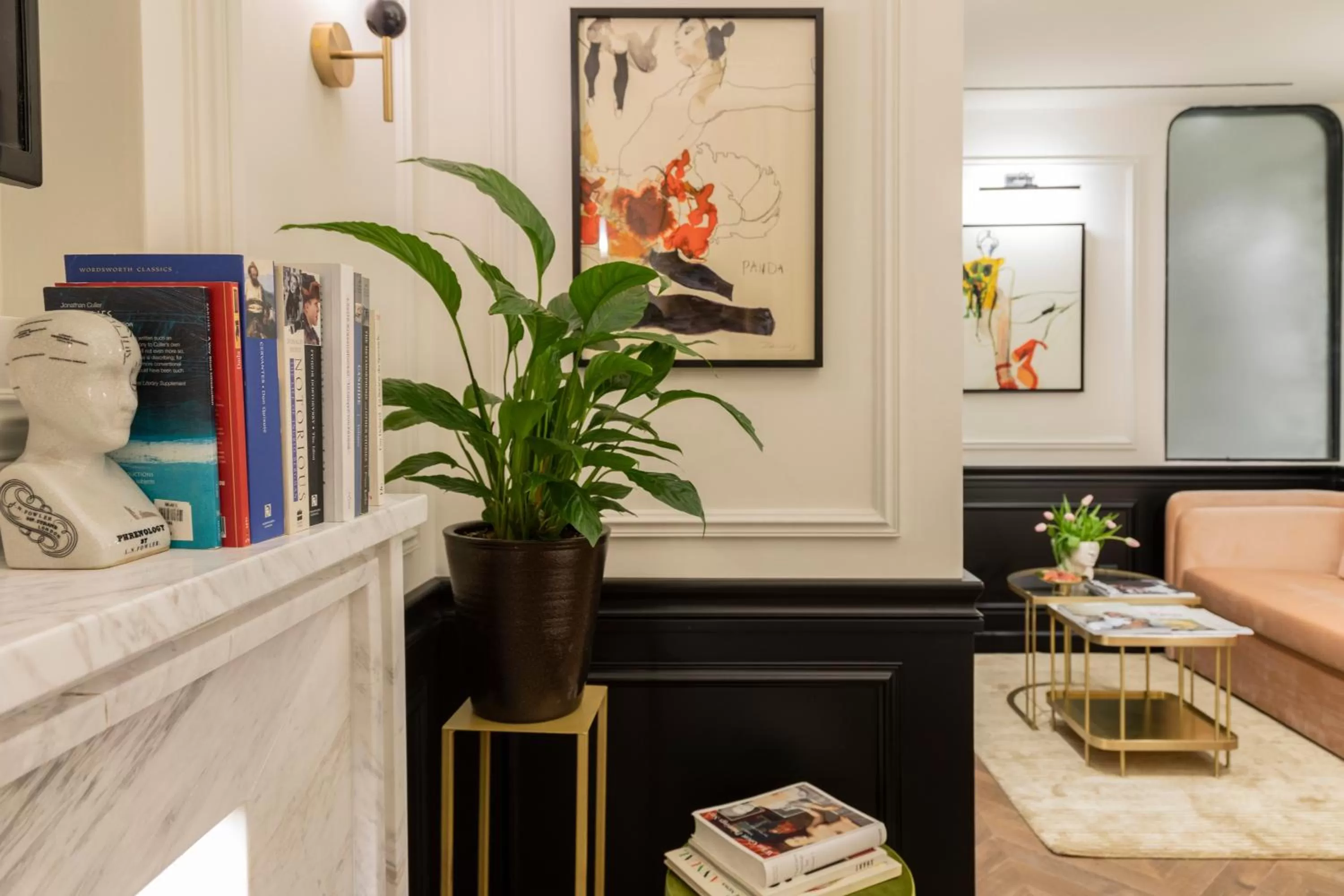 Decorative detail in Villa Brown Ermou, a member of Brown Hotels