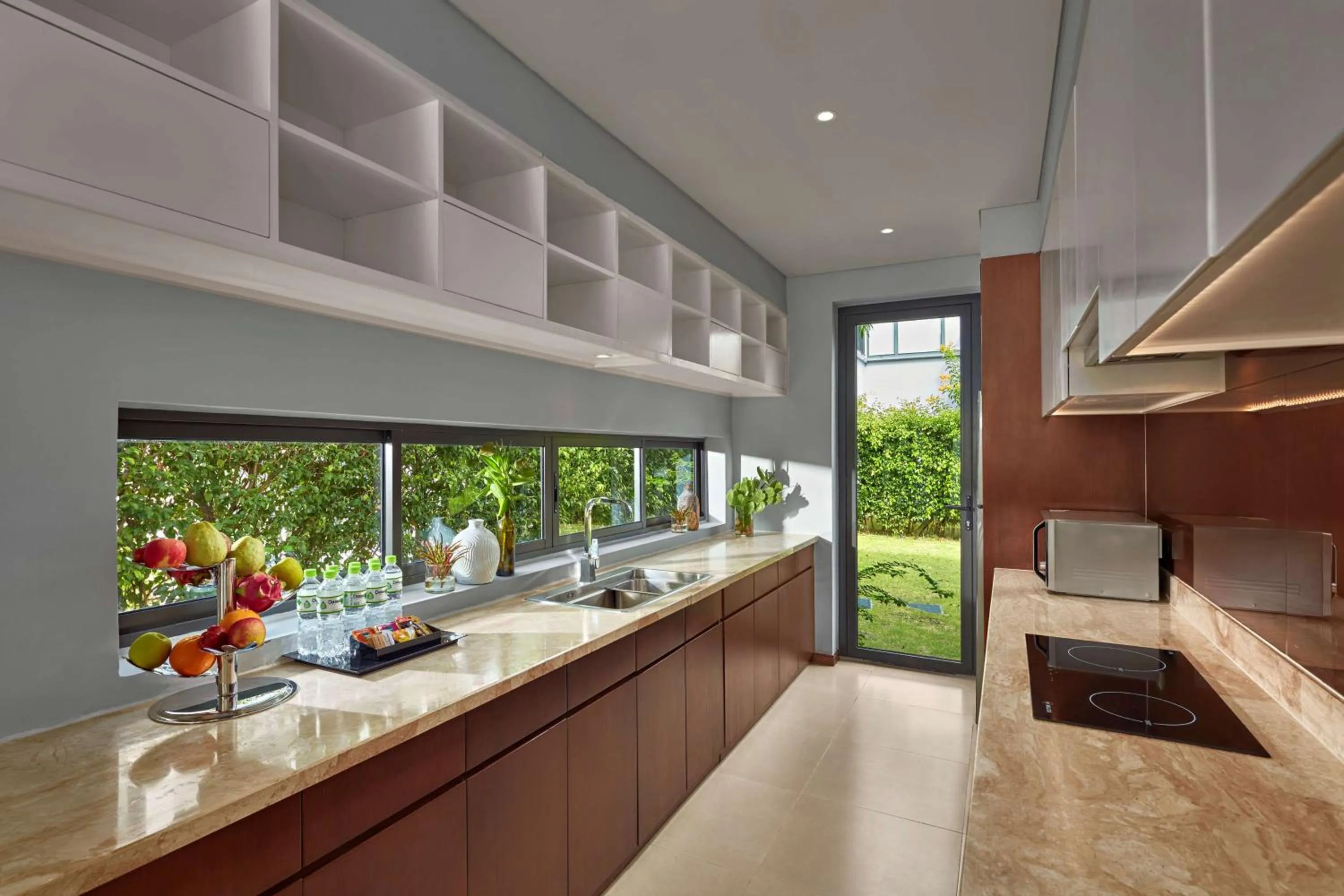 Kitchen or kitchenette in Best Western Premier Sonasea Villas Phu Quoc