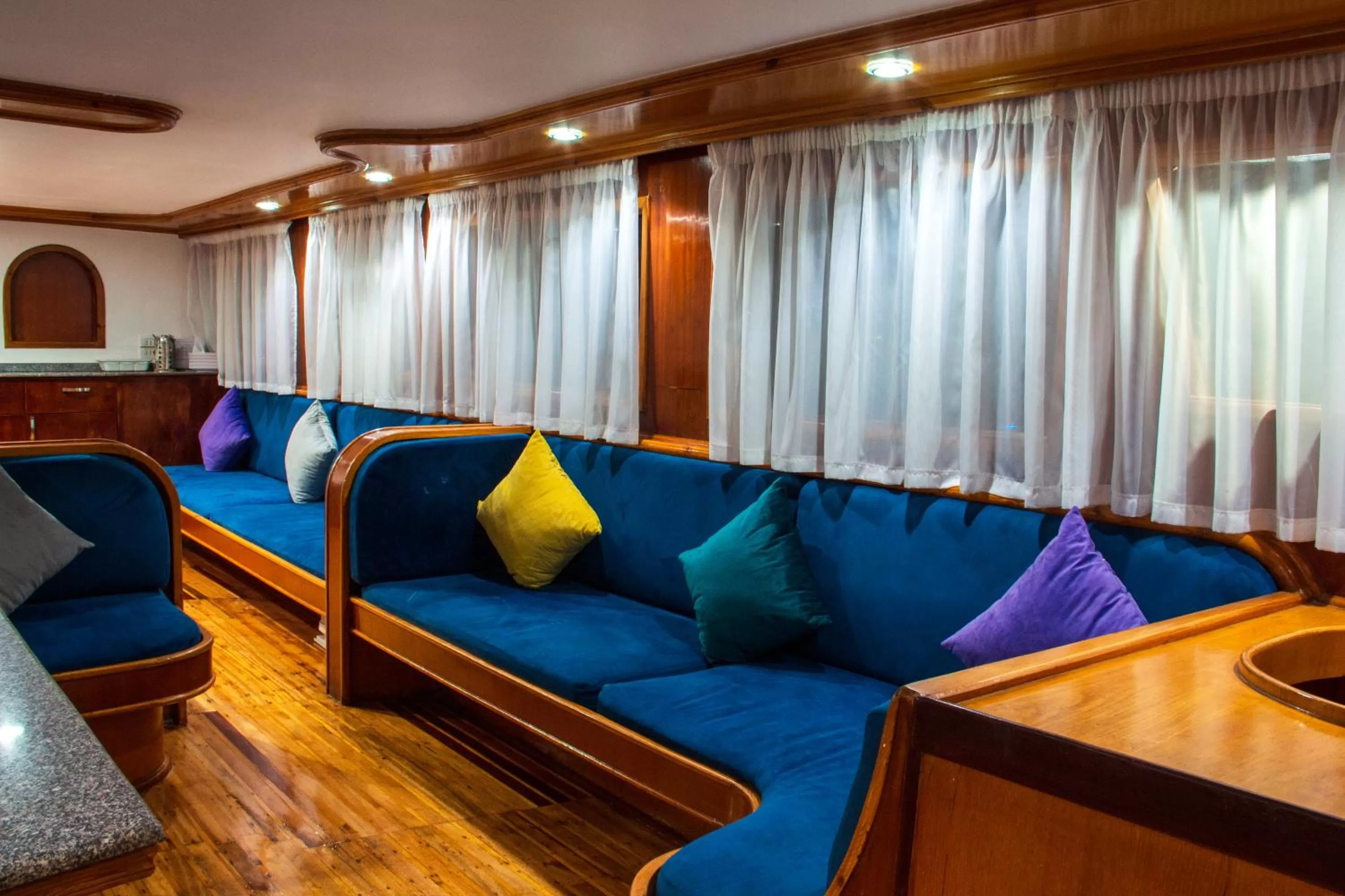 Seating area in Aqaba Adventure Divers Resort & Dive Center