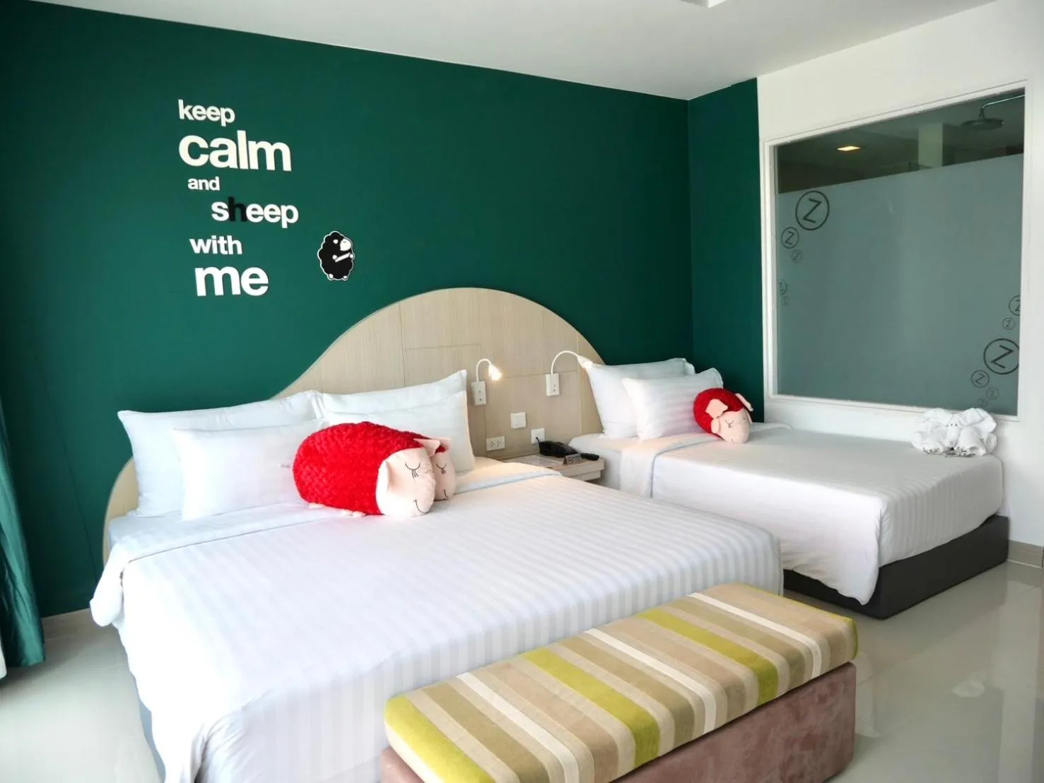 Deluxe Double Room with Spa Bath  in SLEEP WITH ME HOTEL design hotel @ patong (SHA Plus+)