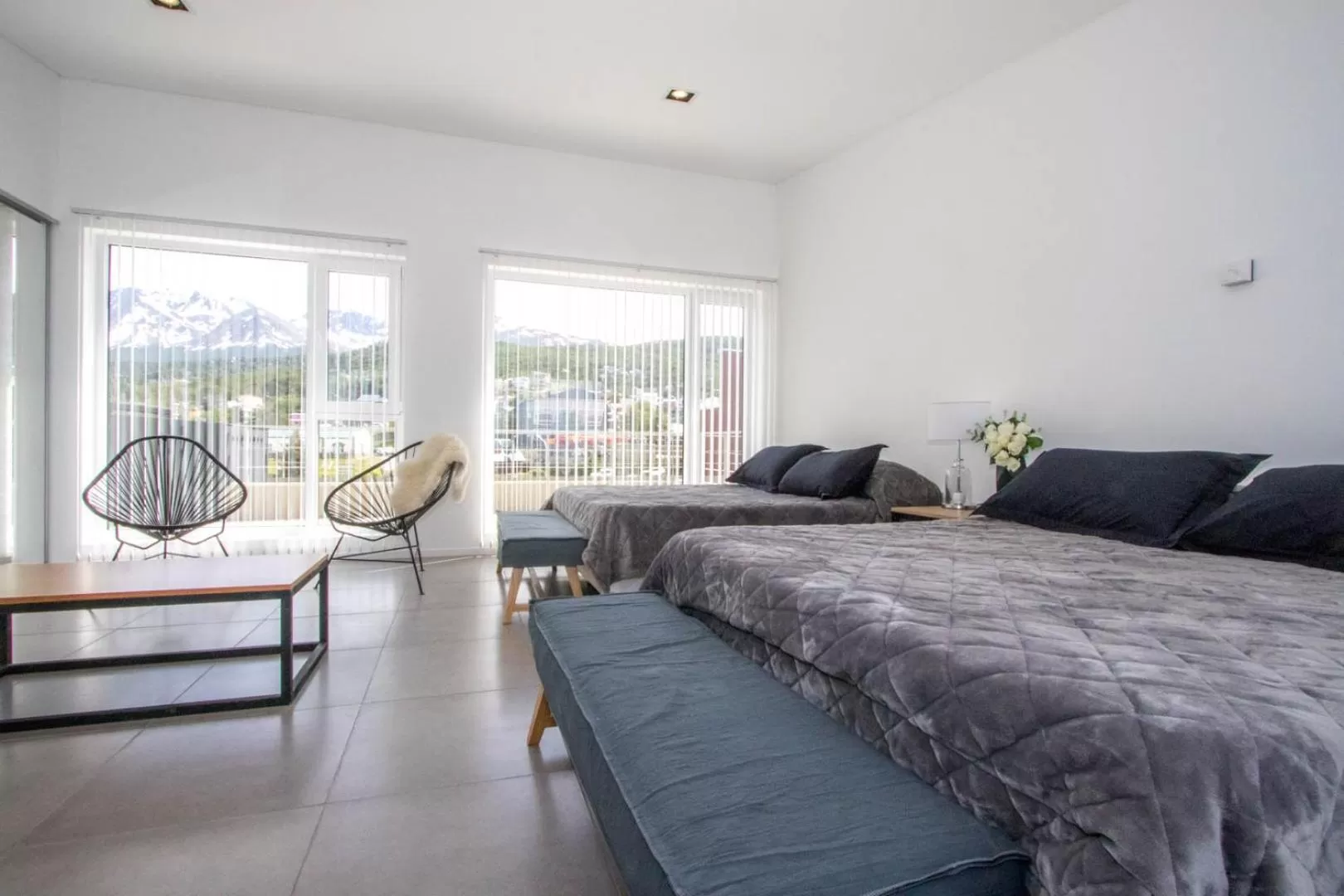 Living room in De la Costa Apartamentos