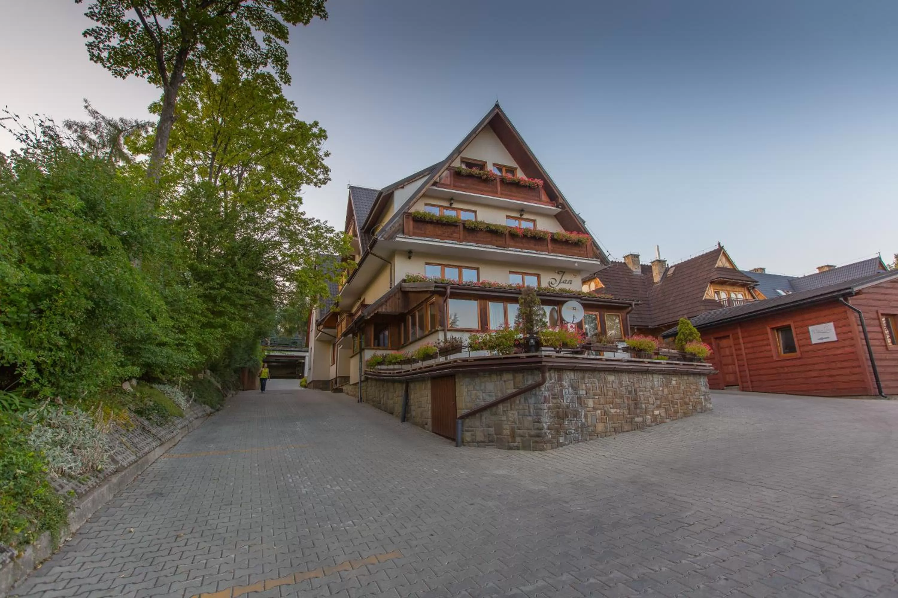 Facade/entrance in Apartamenty Jan