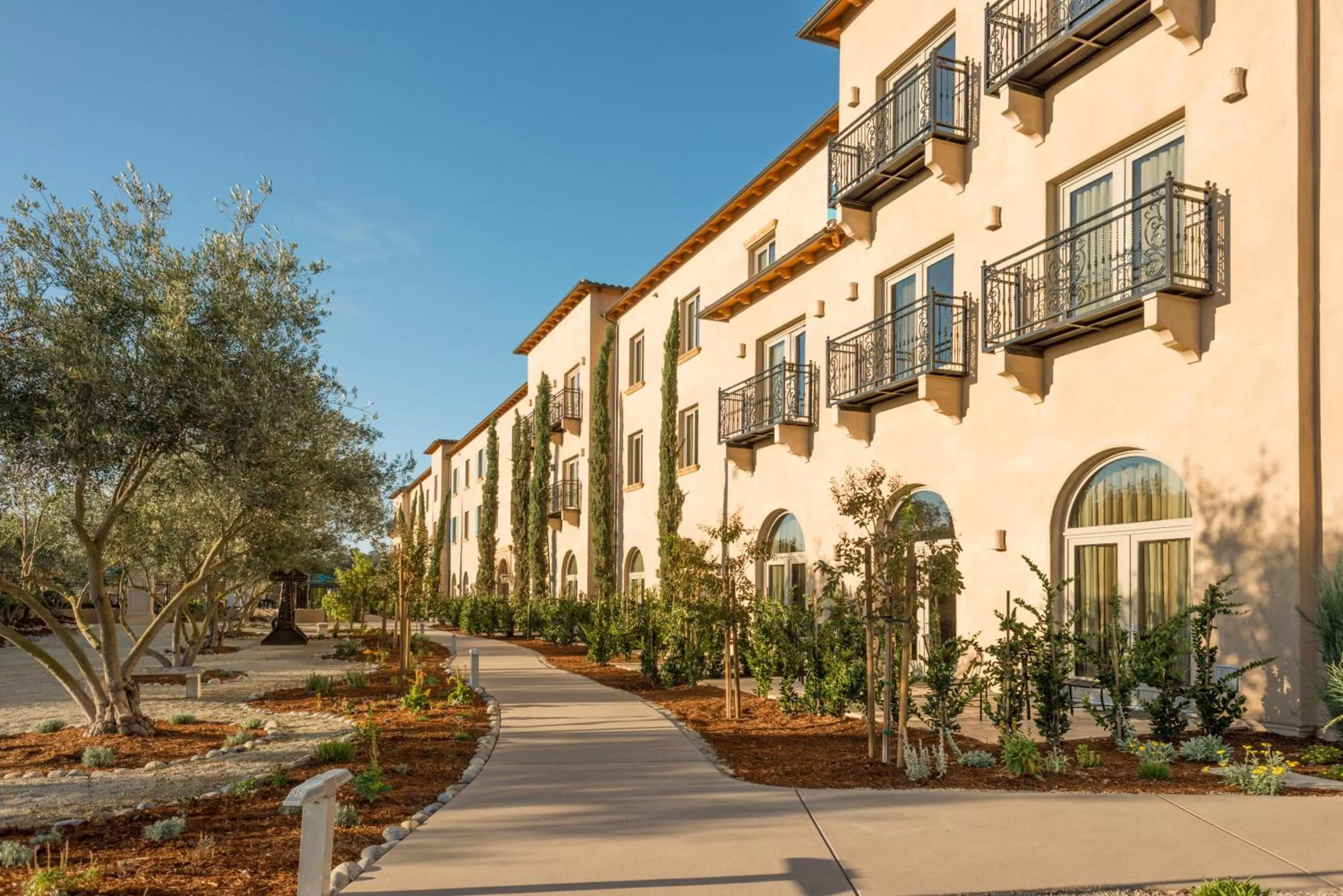 Property building in Allegretto Vineyard Resort Paso Robles