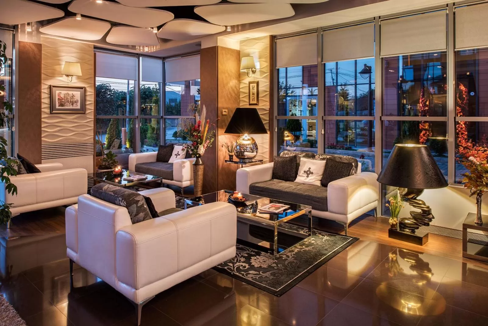 Lobby or reception in Hotel Nartel