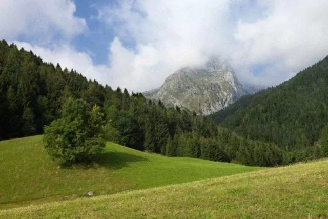 Facade/entrance in Hotel Residence La Rosa