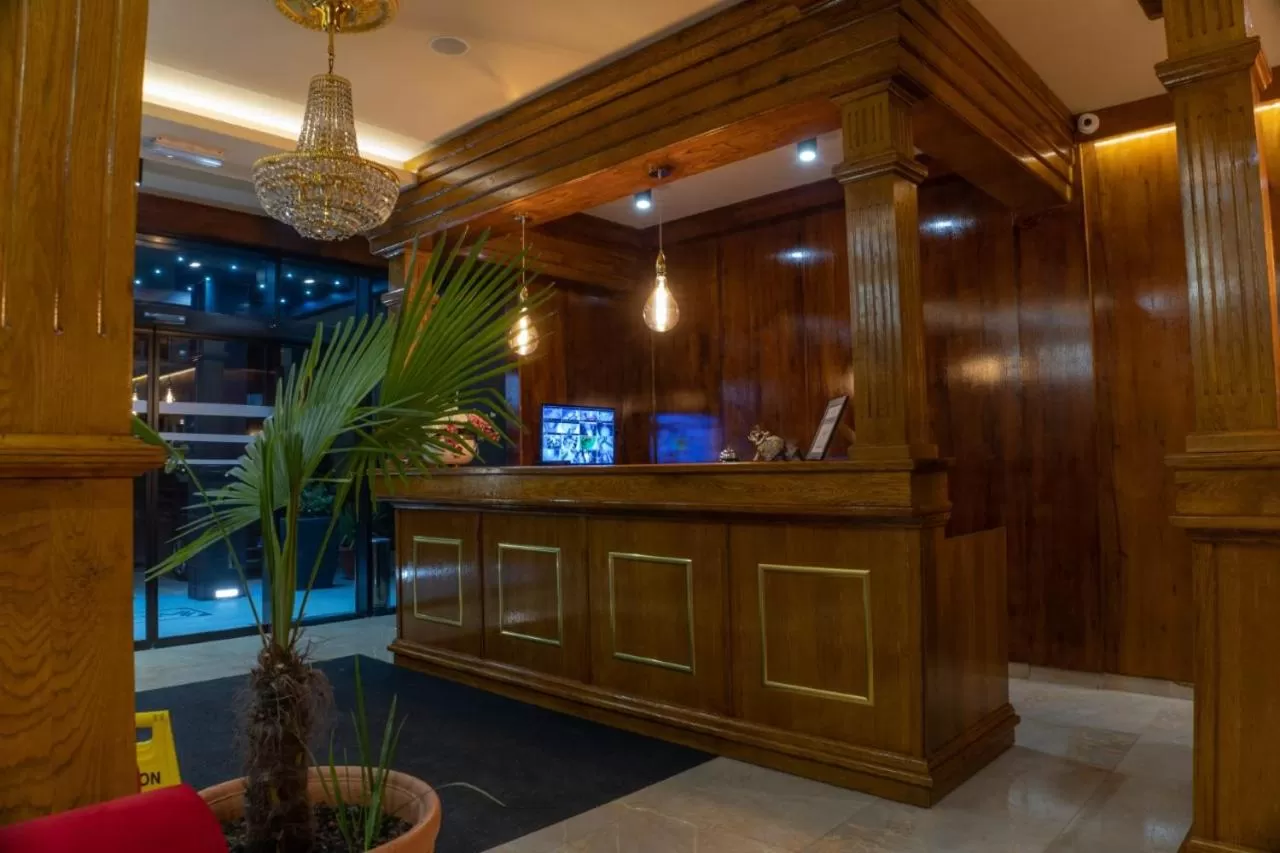 Lobby or reception in HOTEL Villa Grande