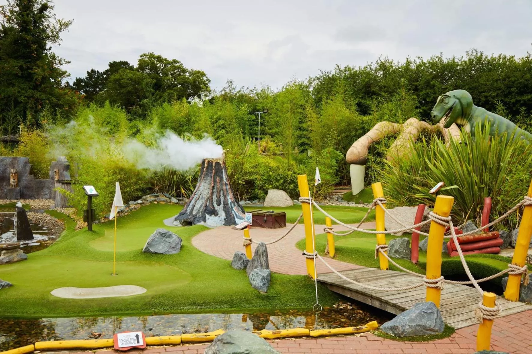 Minigolf in Ufford Park Resort