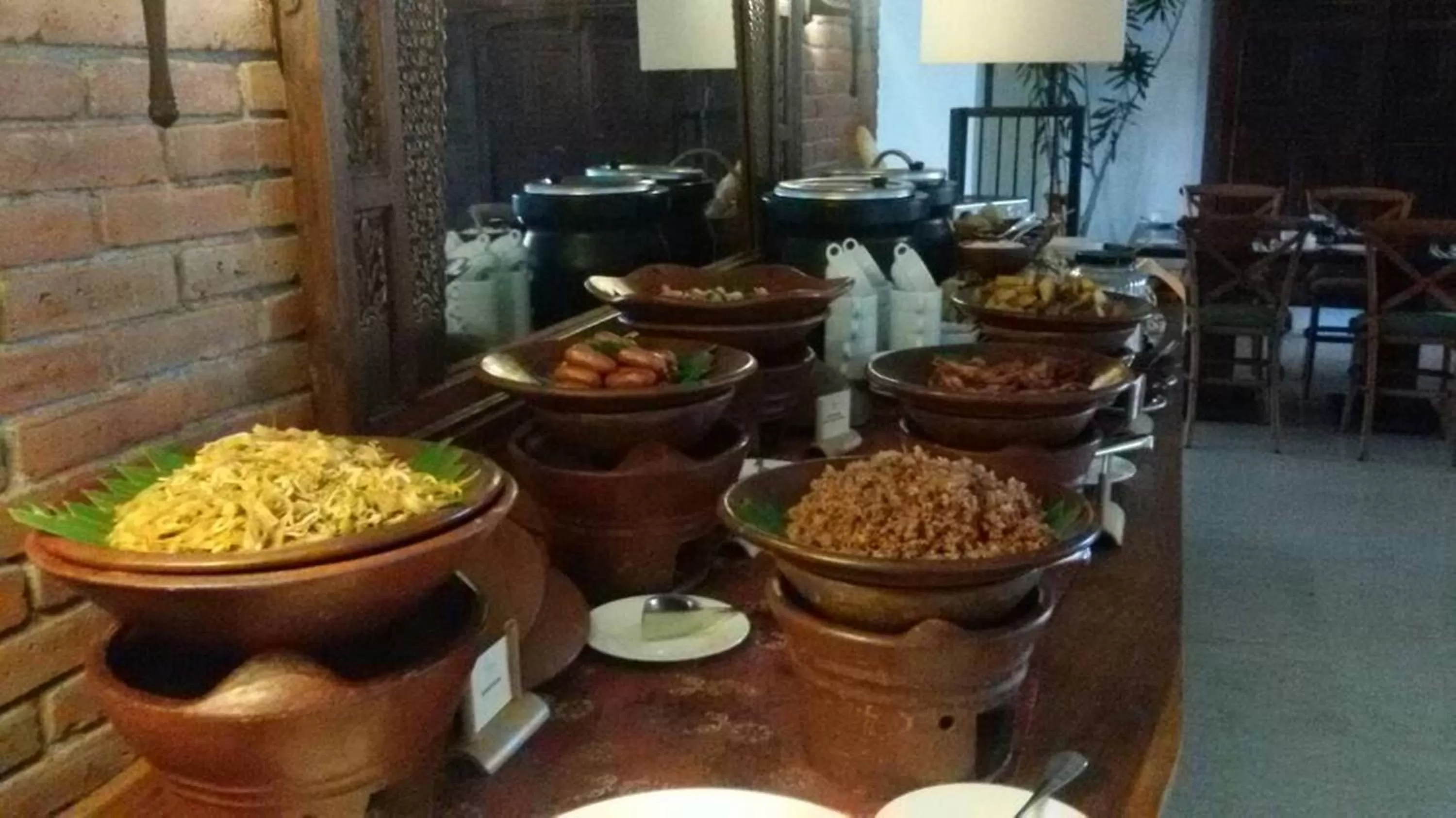 Buffet breakfast in Plataran Ubud Hotel & Spa - CHSE Certified