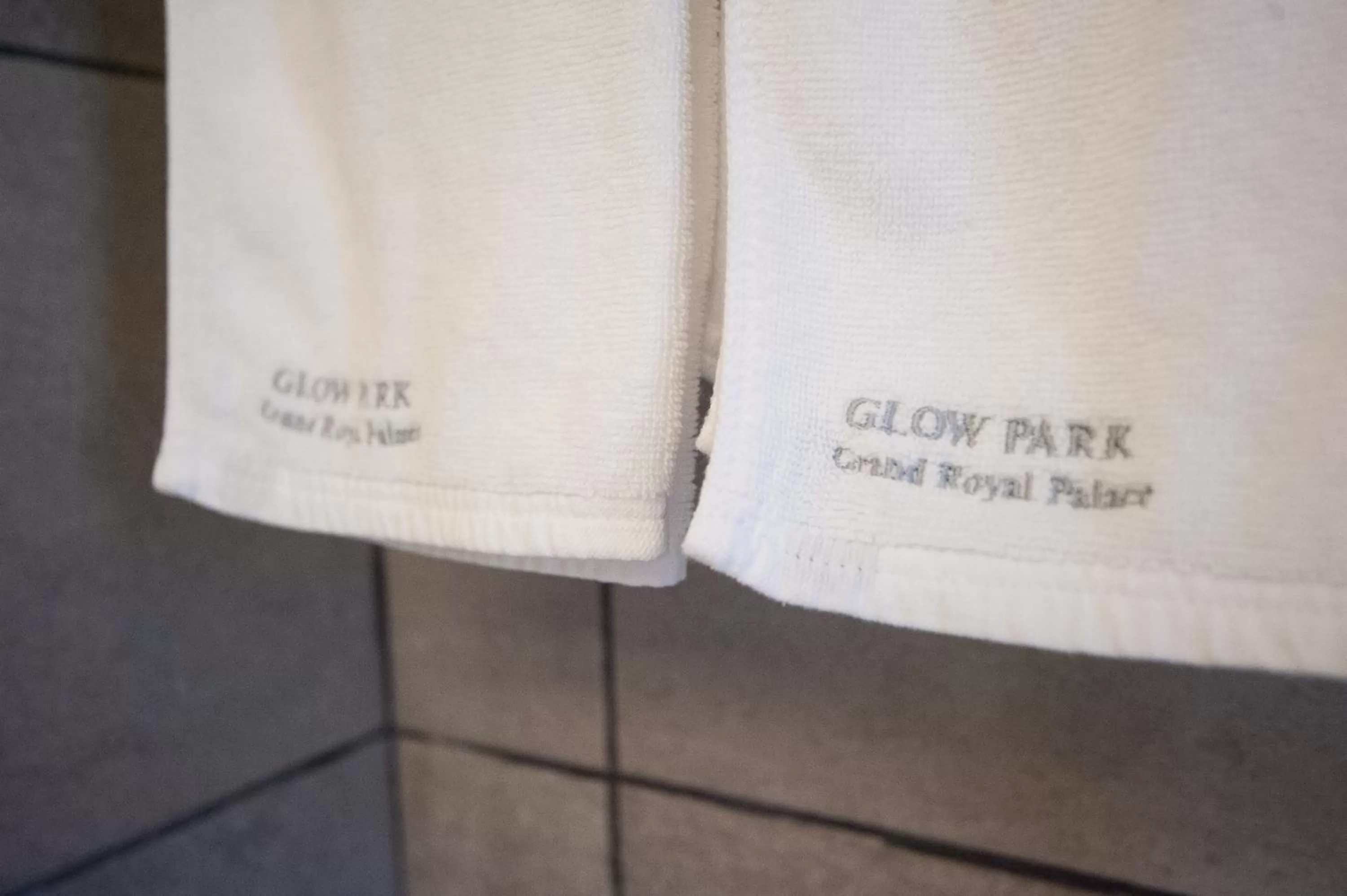 towels in GLOW PARK HOTEL Grand Royal Palace