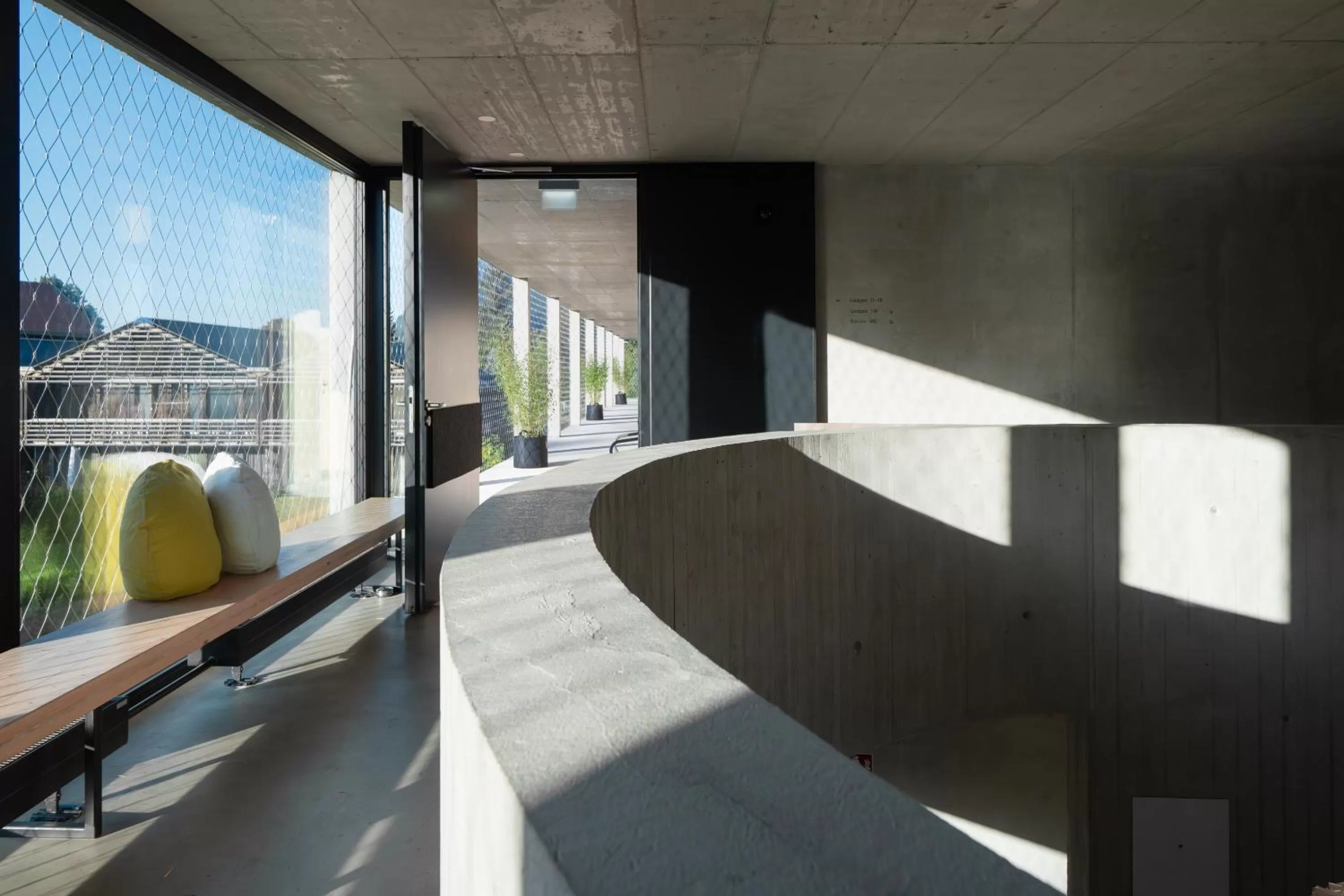 Property building in quartier - über Nacht in besonderer Architektur