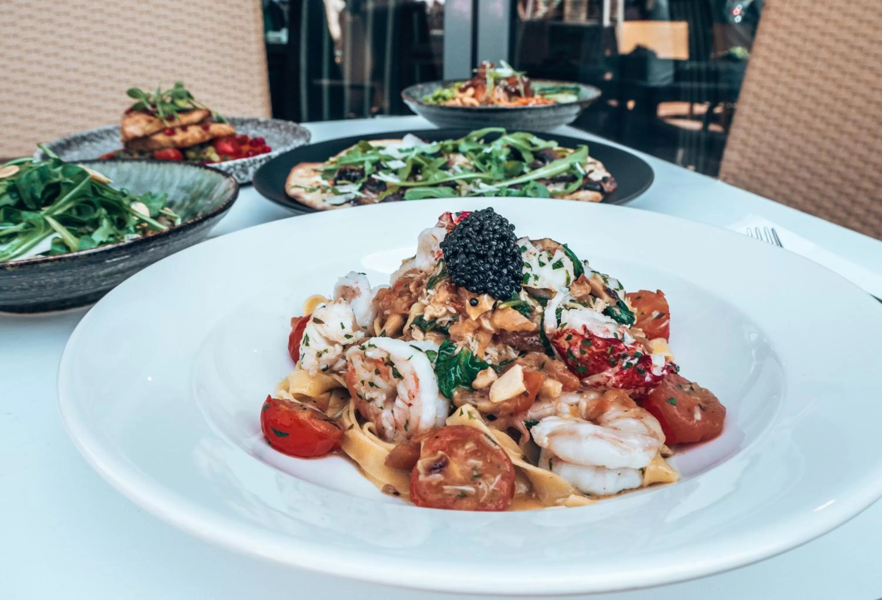 Food and drinks in The Royal Yacht