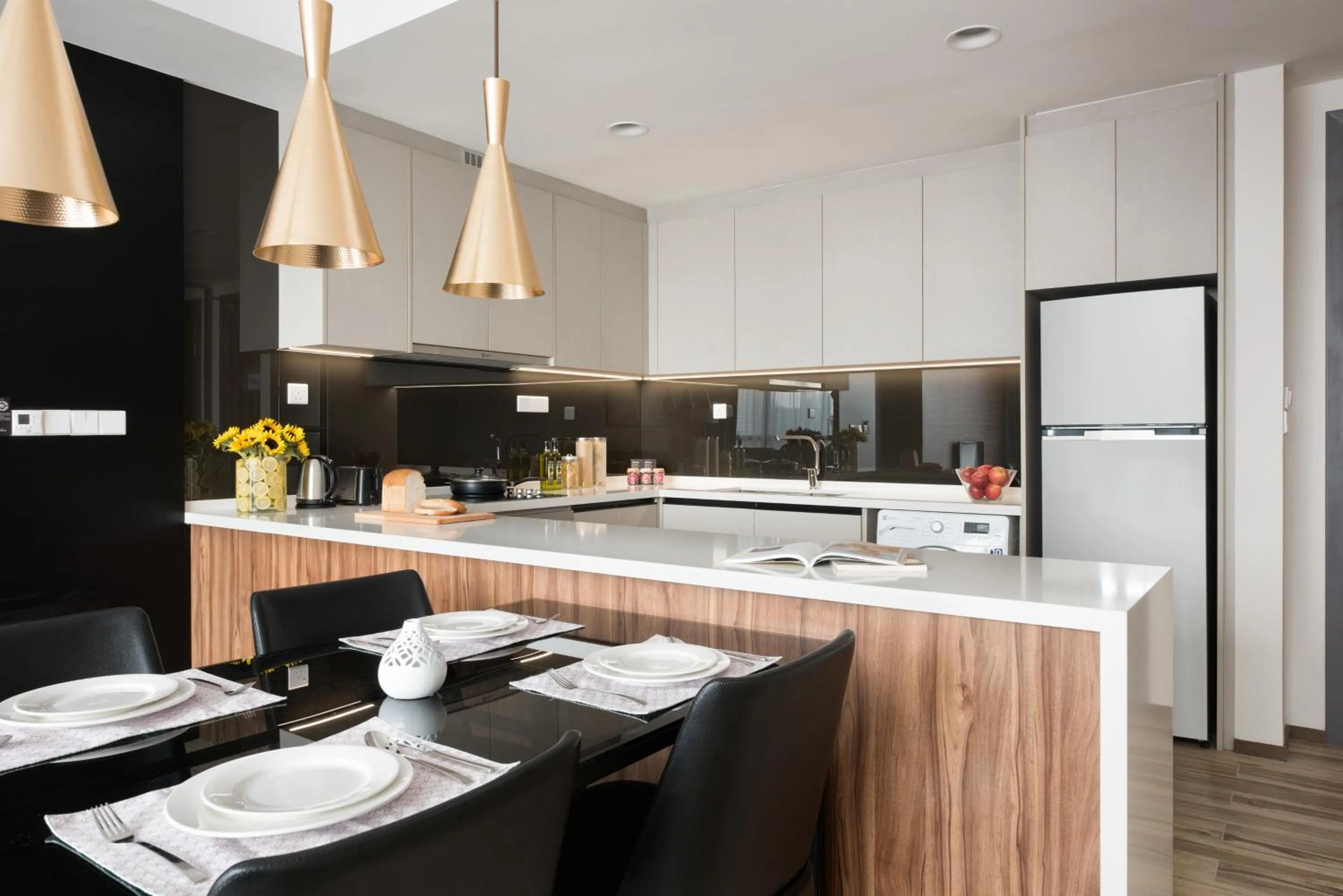 Kitchen or kitchenette in Somerset Damansara Uptown Petaling Jaya