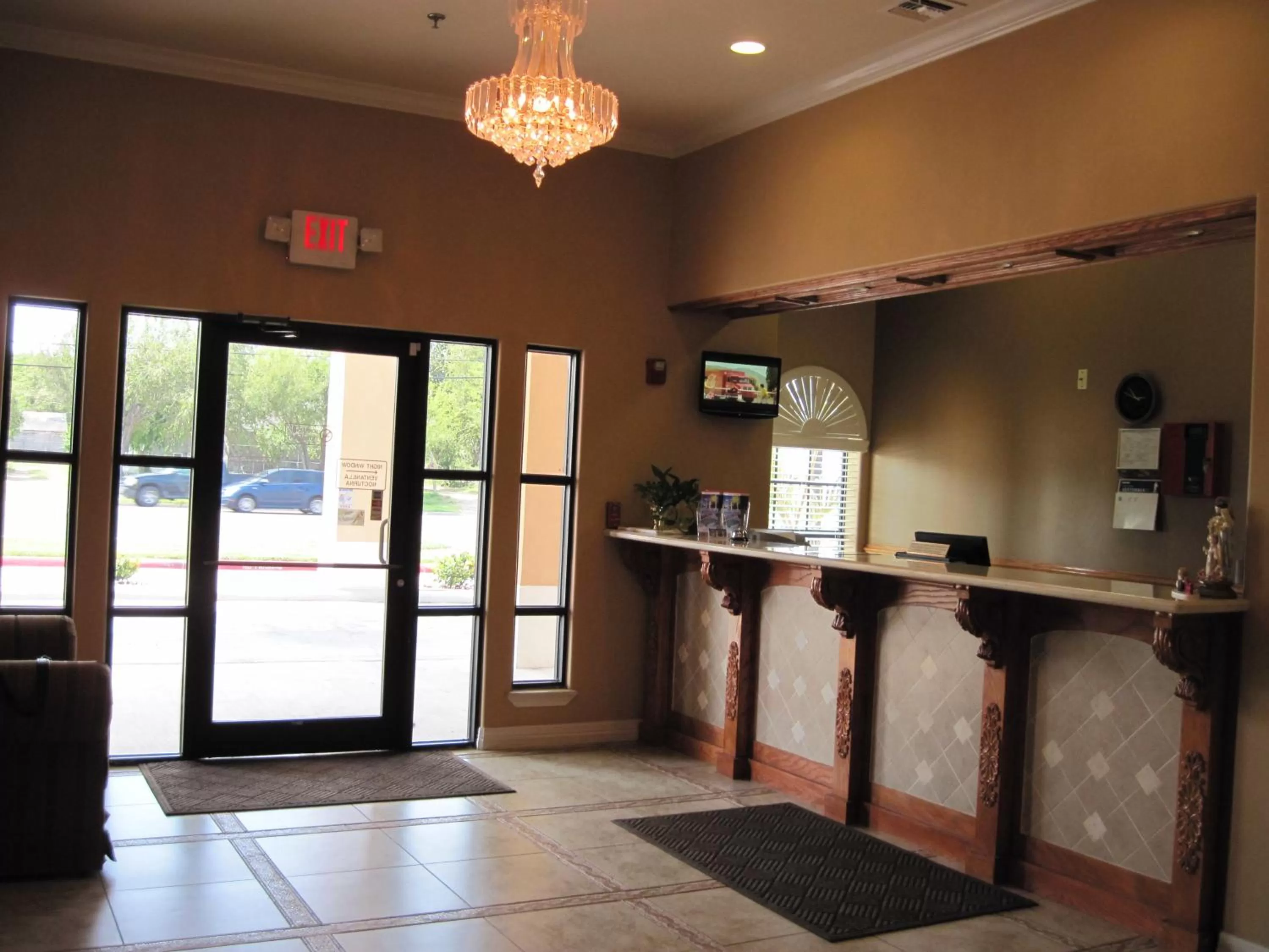 Lobby or reception in Texas Inn - Welasco/Mercedes