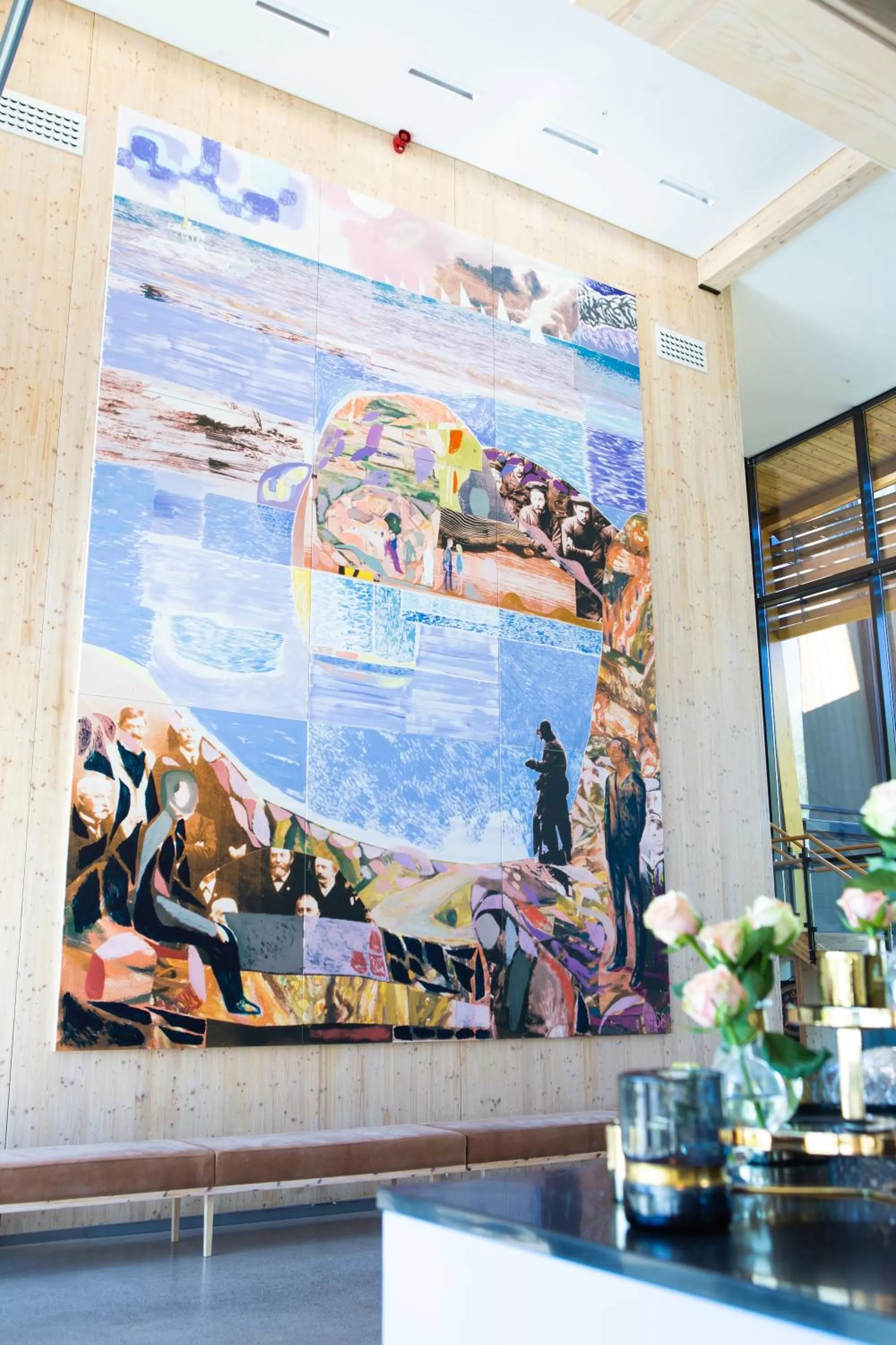 Lobby or reception in RS Noatun