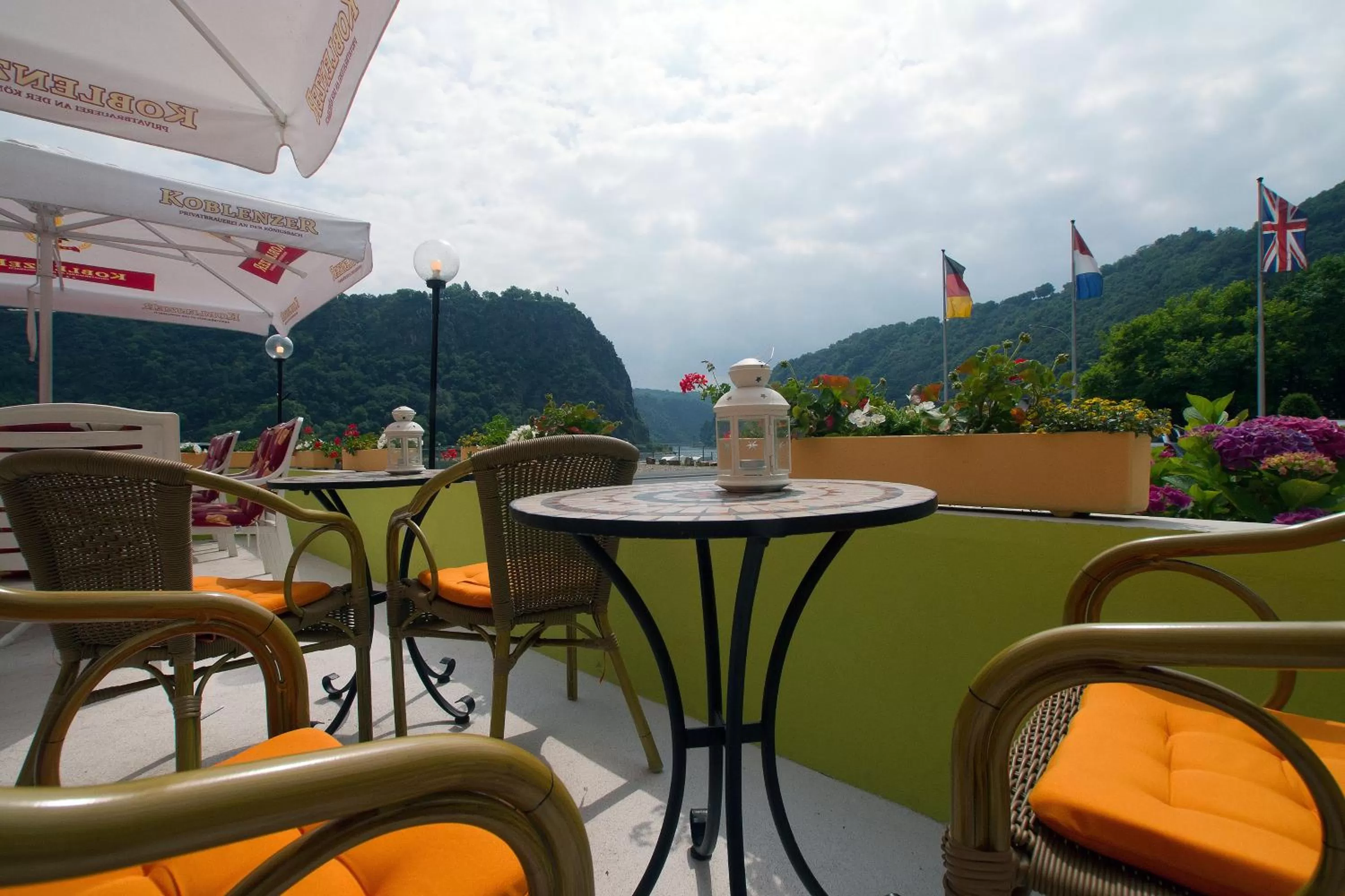 Day in Hotel Cafe Restaurant Loreleyblick