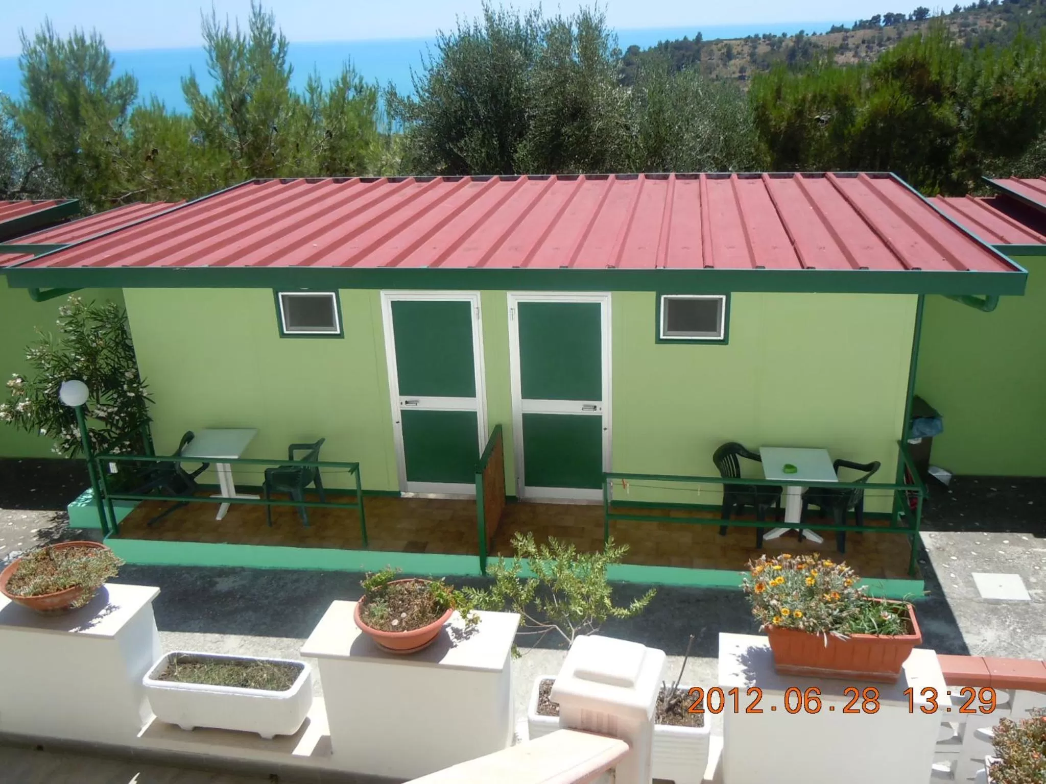 Patio in Pensione San Michele